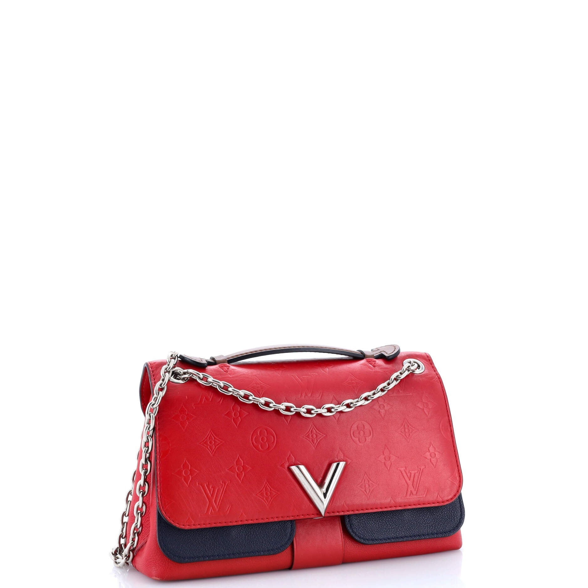 Pre-Loved Louis Vuitton Very Chain Bag Monogram Leather - Image 2