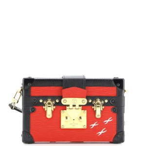 Pre-Loved Louis Vuitton Petite Malle Handbag Epi Leather