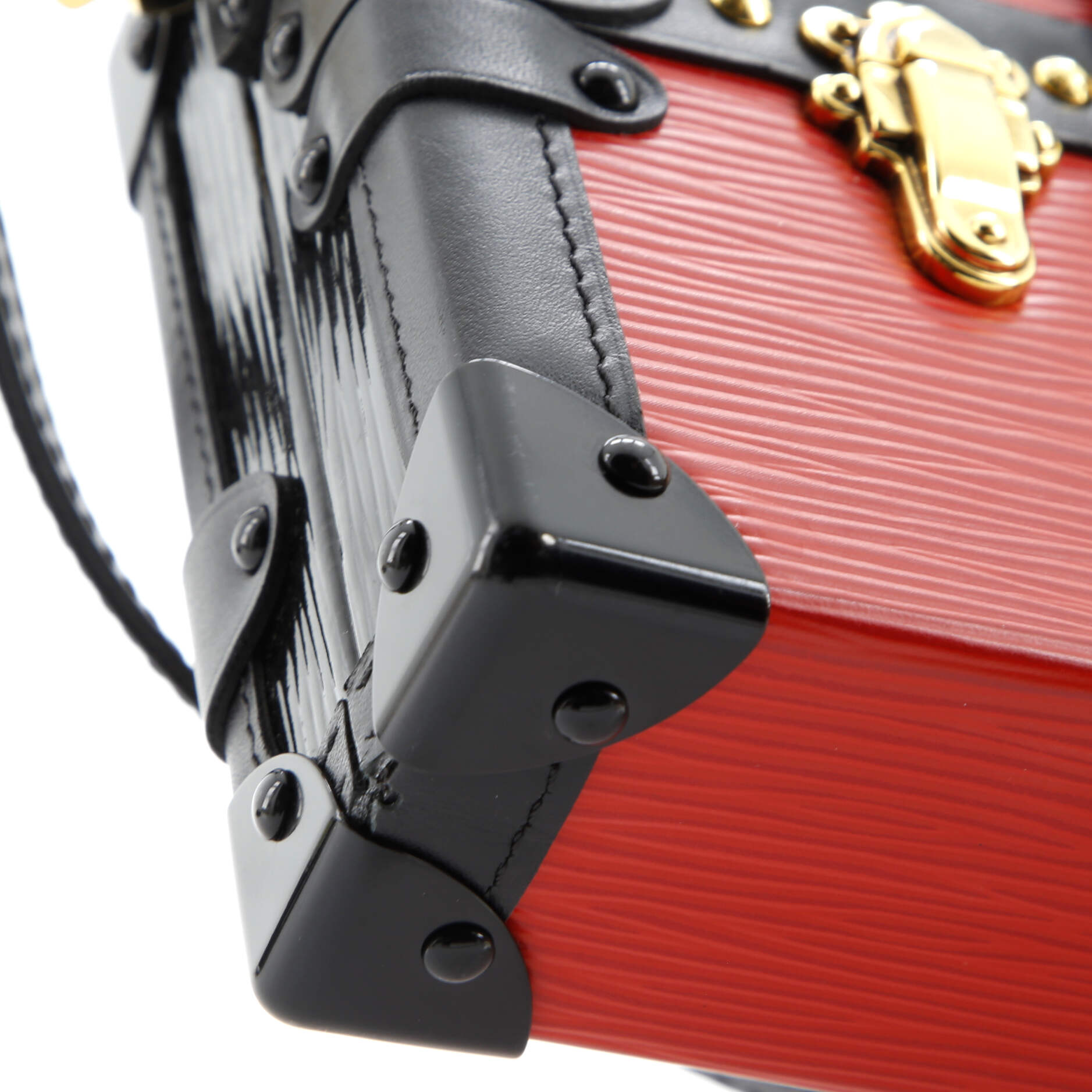 Pre-Loved Louis Vuitton Petite Malle Handbag Epi Leather - Image 8