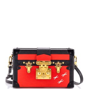 Pre-Loved Louis Vuitton Petite Malle Handbag Epi Leather
