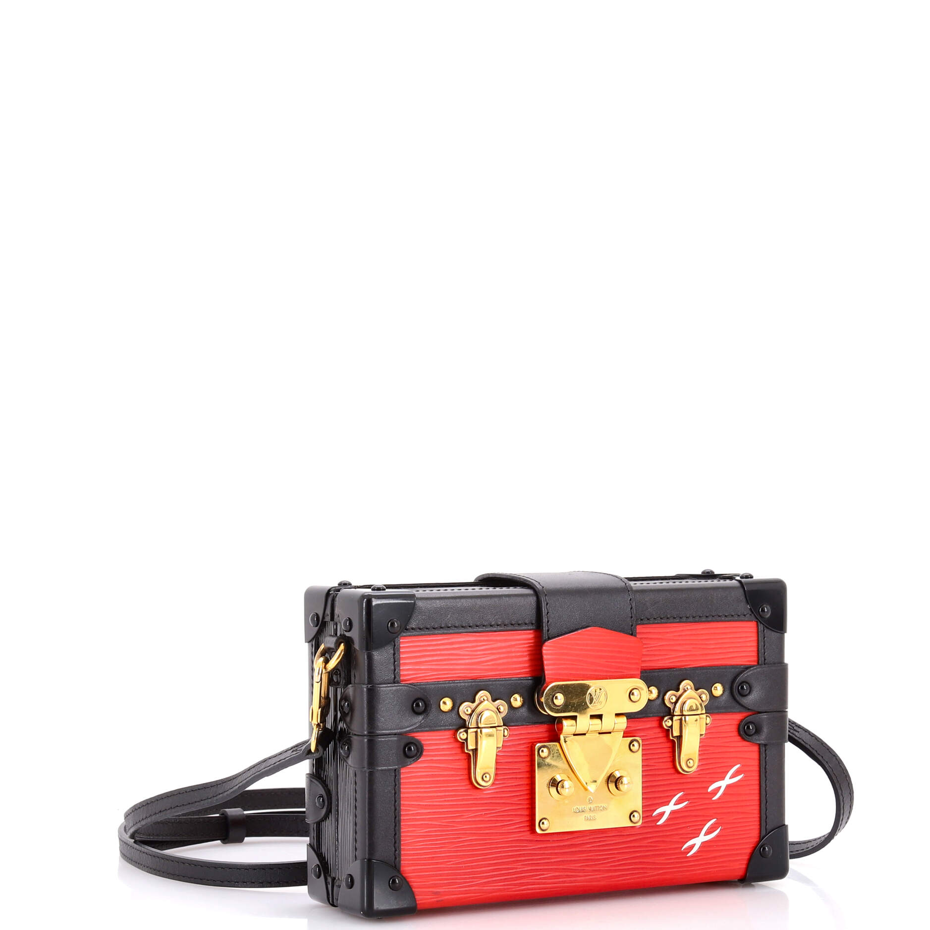 Pre-Loved Louis Vuitton Petite Malle Handbag Epi Leather - Image 2