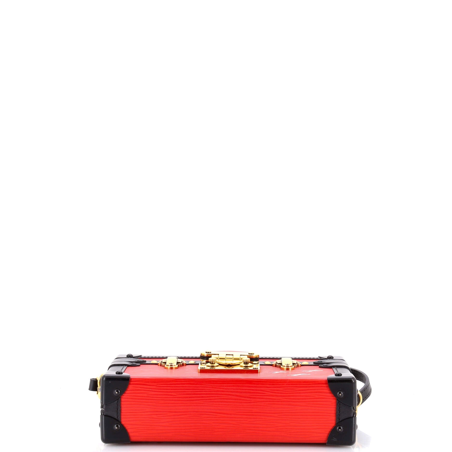 Pre-Loved Louis Vuitton Petite Malle Handbag Epi Leather - Image 4