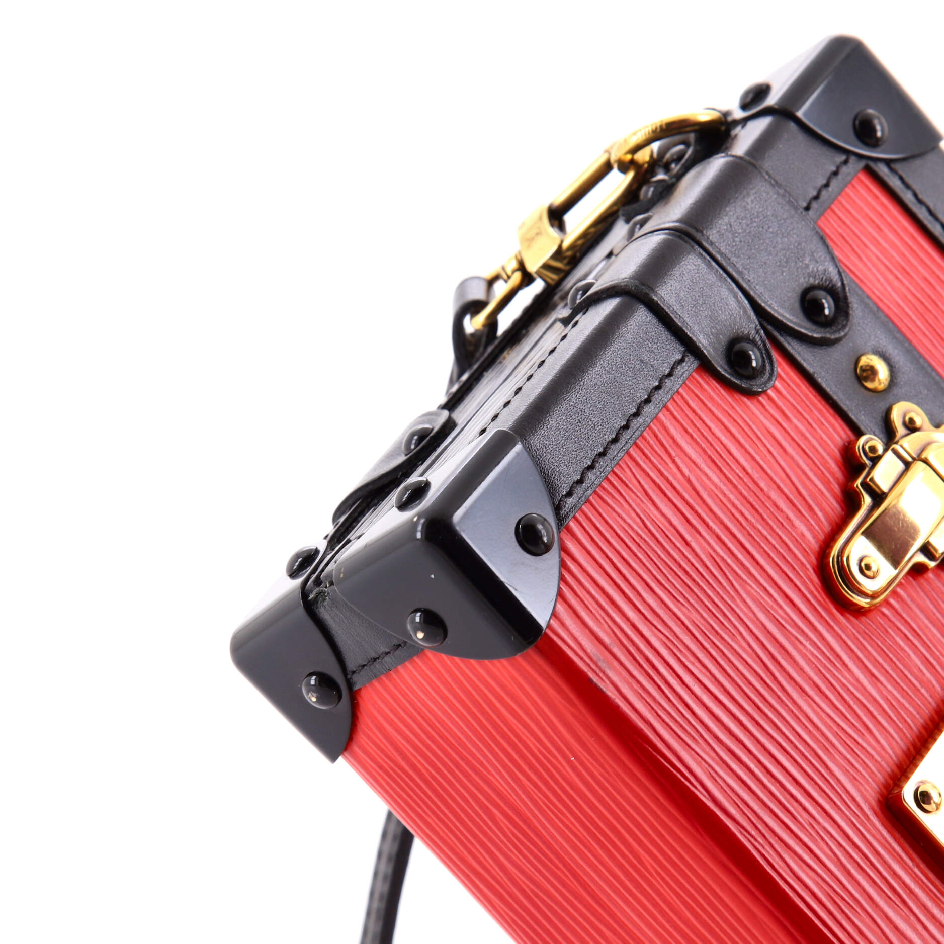 Pre-Loved Louis Vuitton Petite Malle Handbag Epi Leather - Image 6