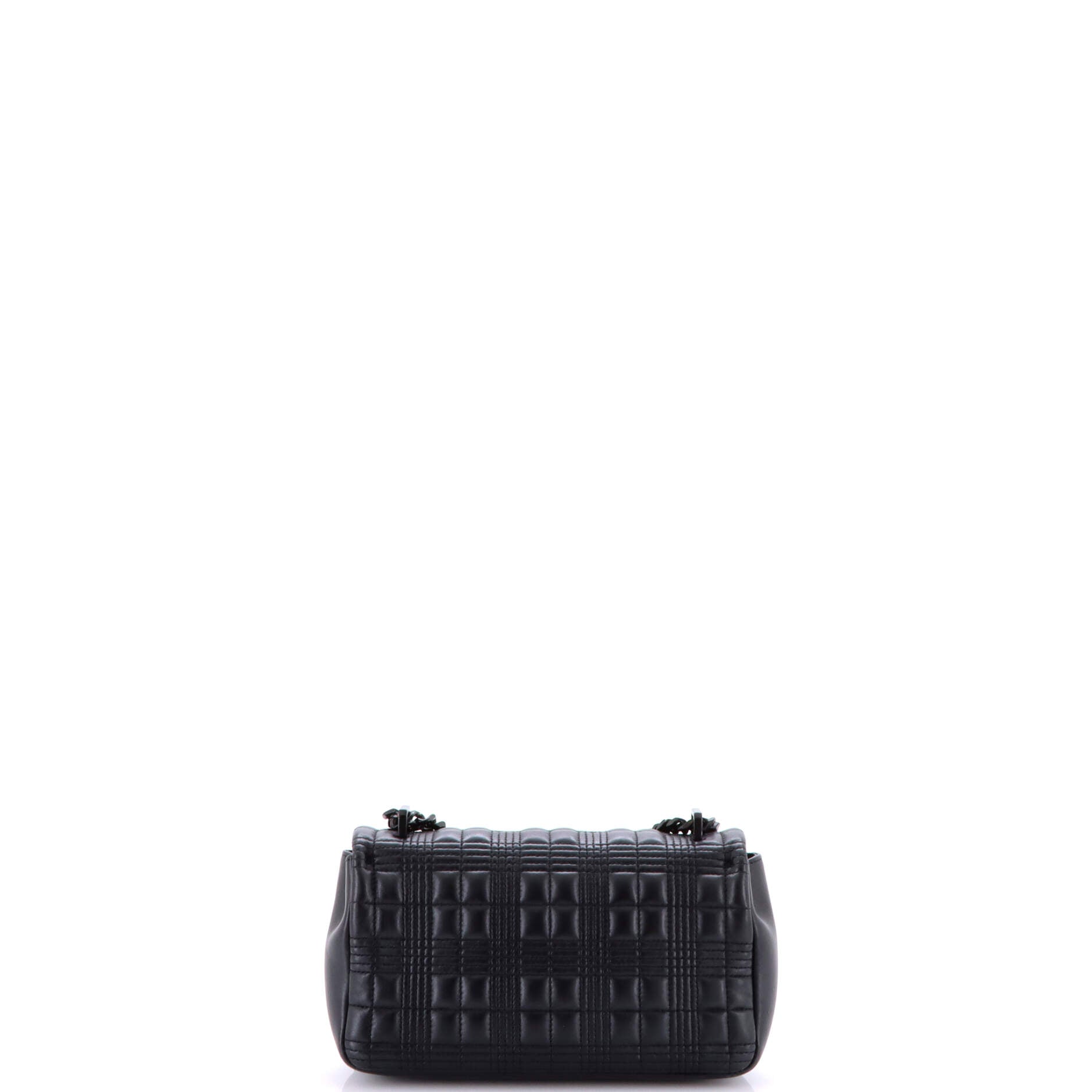 Pre-Loved Burberry Lola Shoulder Bag Quilted Lambskin Small - Image 3