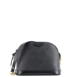 Pre-Loved Louis Vuitton Alma Chain Handbag Epi Leather Mini