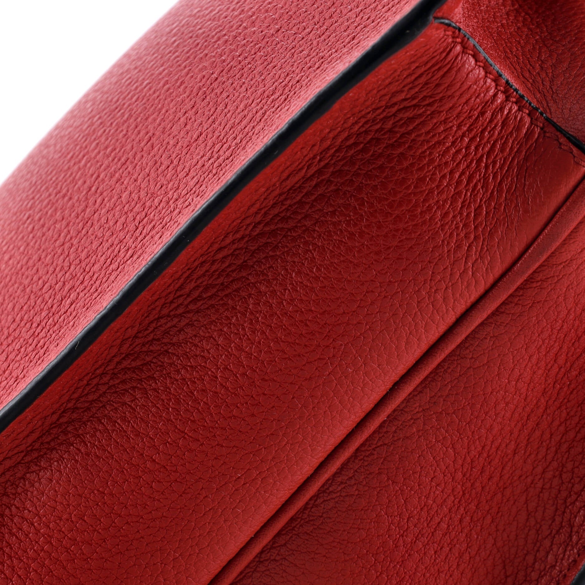 Pre-Loved Prada Dual Strap Flap Crossbody Bag Vitello Daino Small - Image 7