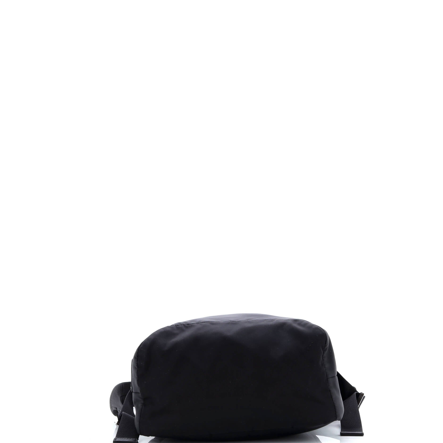 Pre-Loved Prada Logo Patch Zip Messenger Bag Tessuto Medium - Image 4