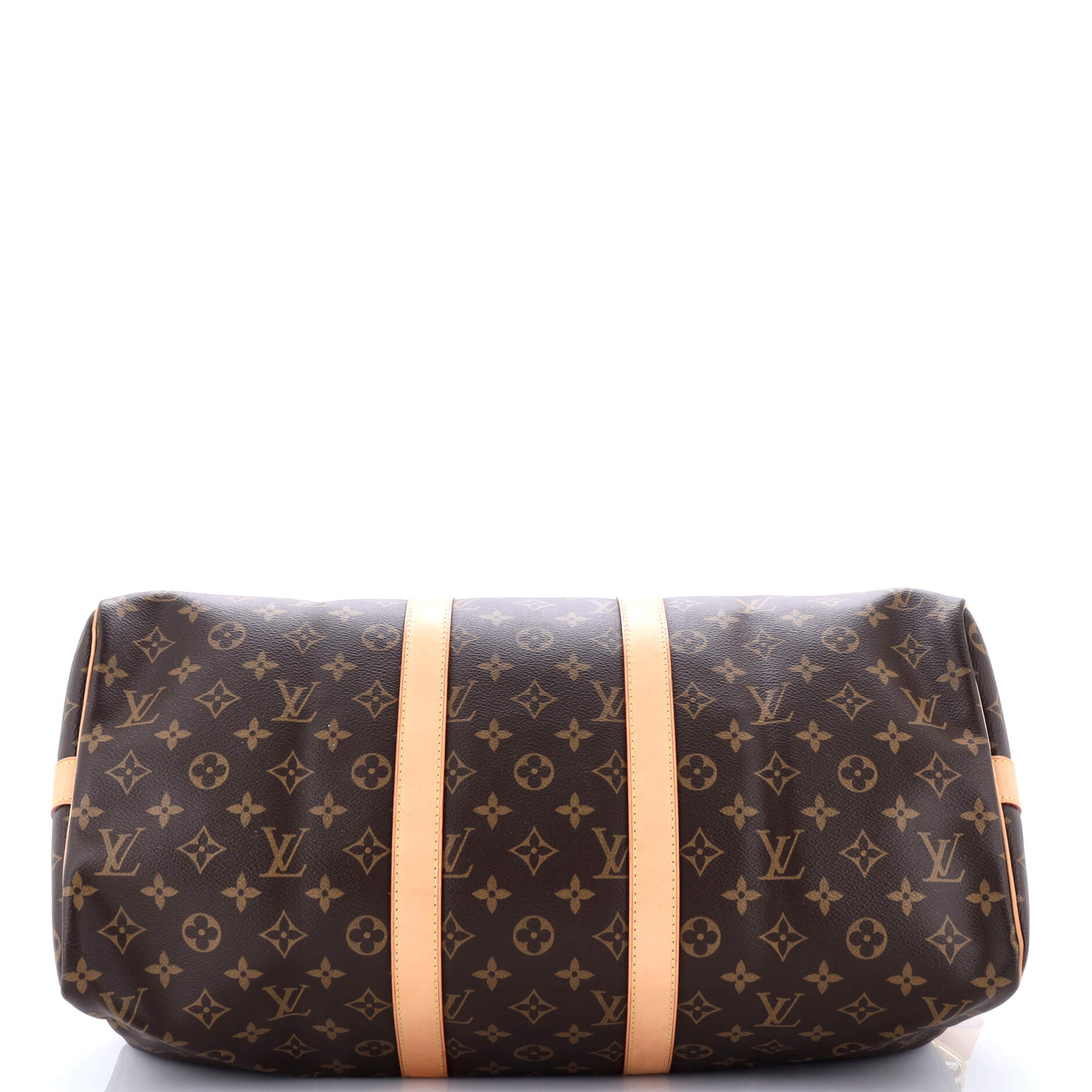 Pre-Loved Louis Vuitton Keepall Bandouliere Bag Monogram Canvas 45 - Image 4