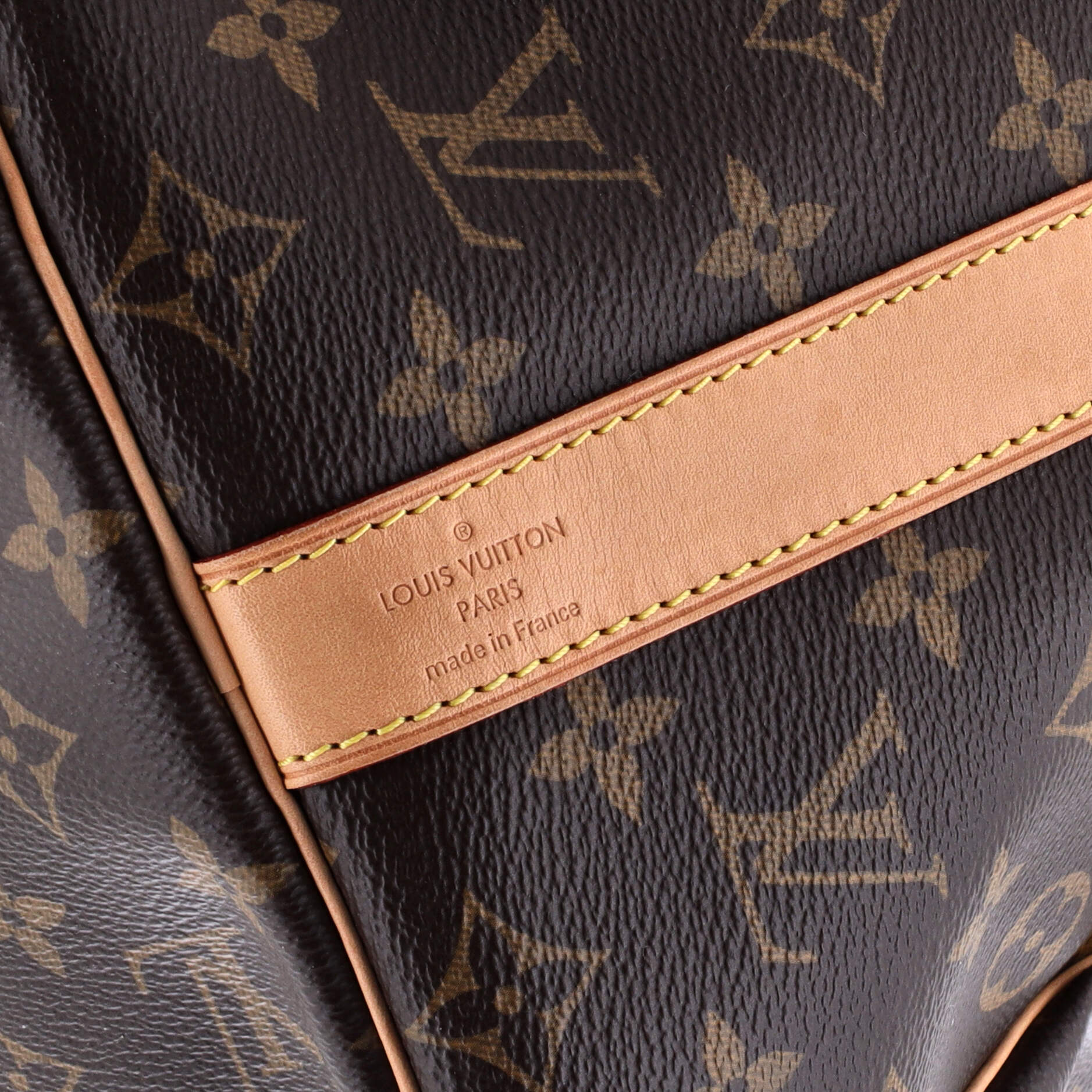 Pre-Loved Louis Vuitton Keepall Bandouliere Bag Monogram Canvas 45 - Image 8