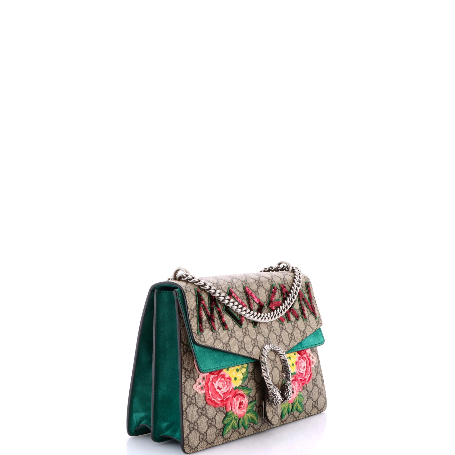 Pre-Loved Gucci Dionysus Bag Embellished GG Coated Canvas Medium - Image 2