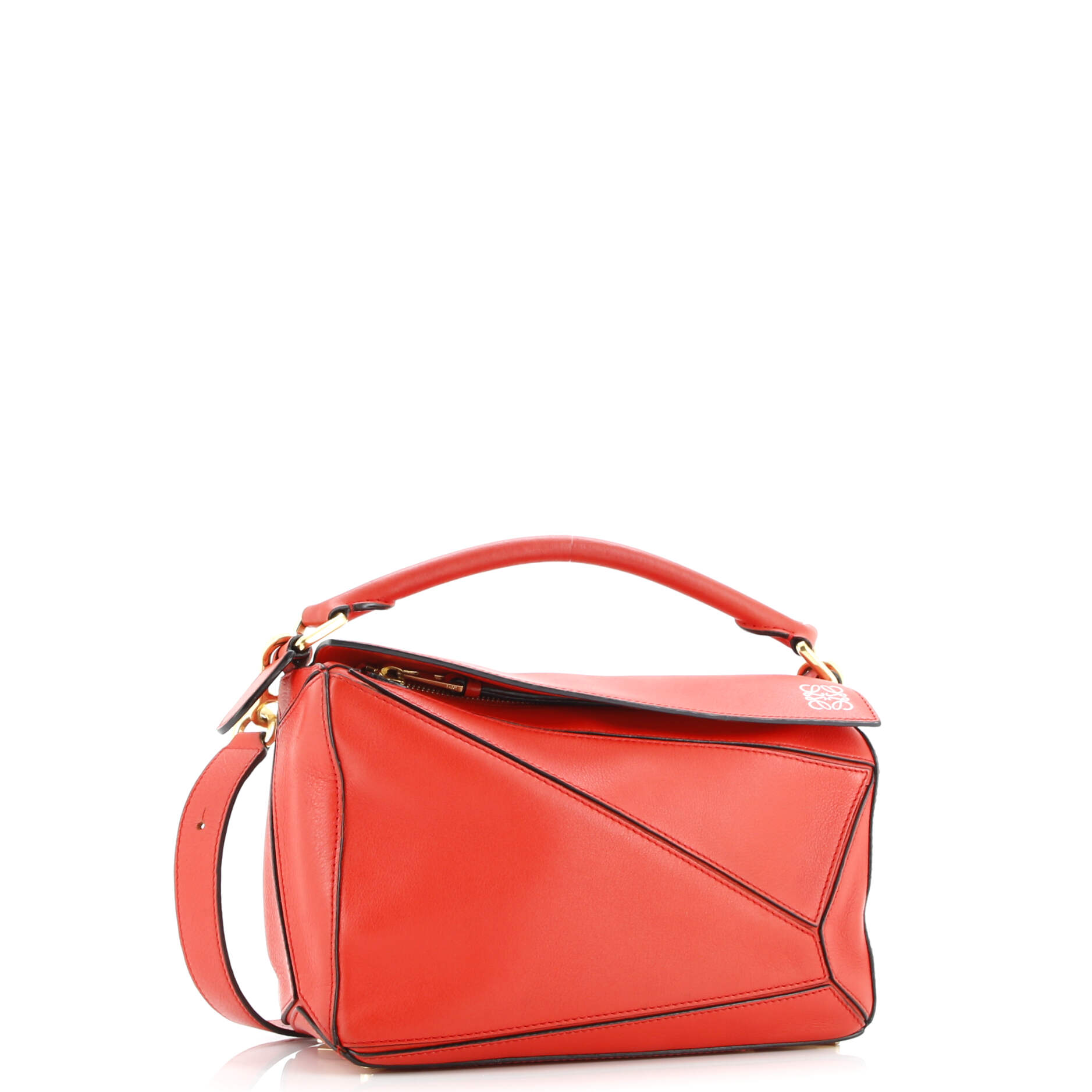 Pre-Loved Loewe Puzzle Bag Leather Small - Image 4