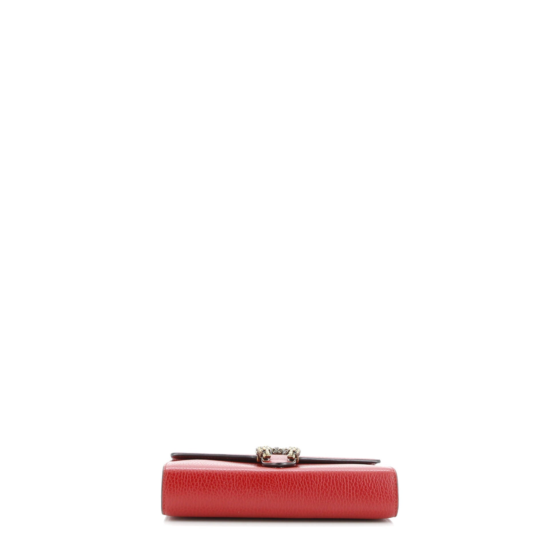 Pre-Loved Gucci Dionysus Chain Wallet Leather with Embellished Detail Small - Image 4