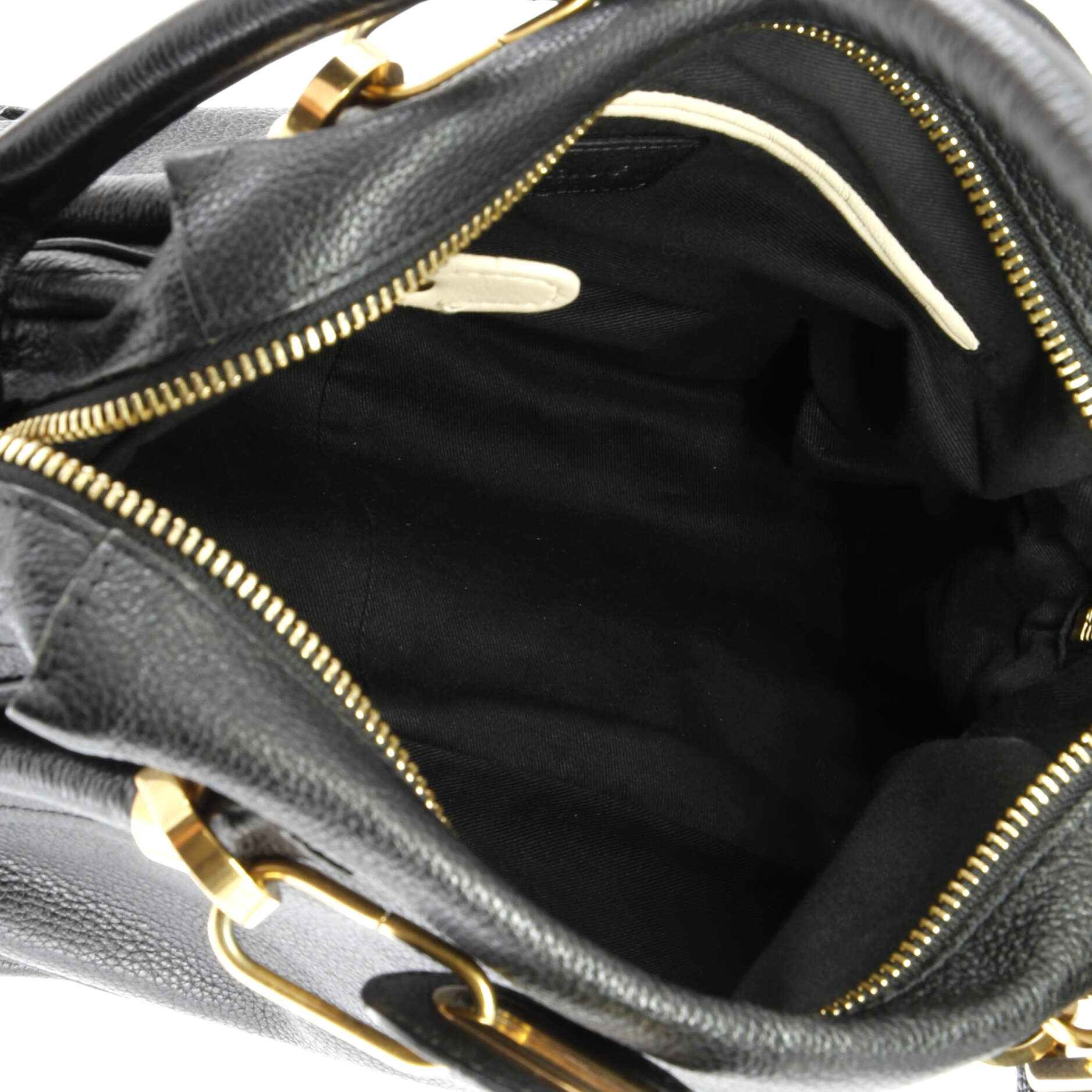 Pre-Loved Chloe Paraty Top Handle Bag Leather Medium - Image 5