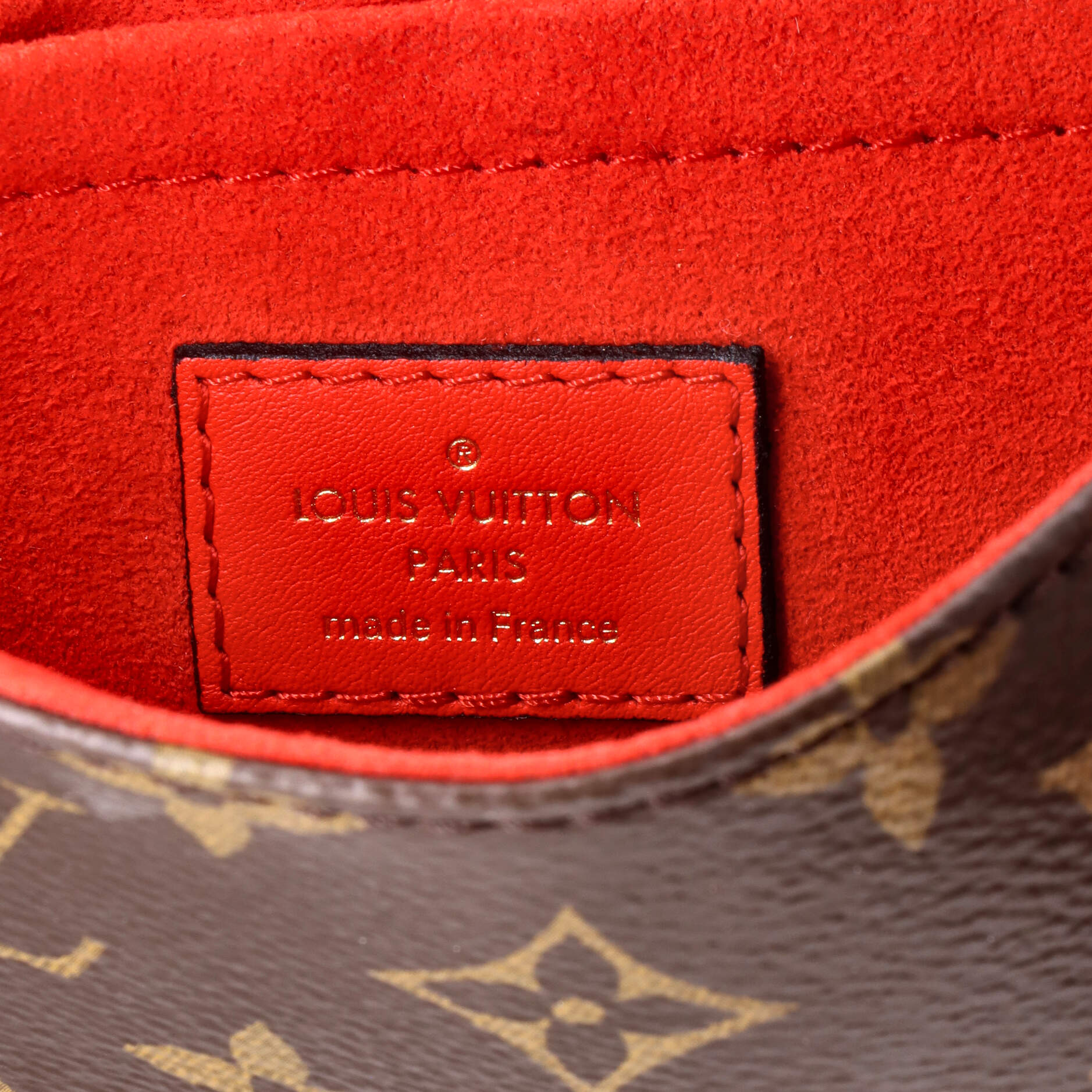 Pre-Loved Louis Vuitton Locky Handbag Monogram Canvas with Leather BB - Image 7