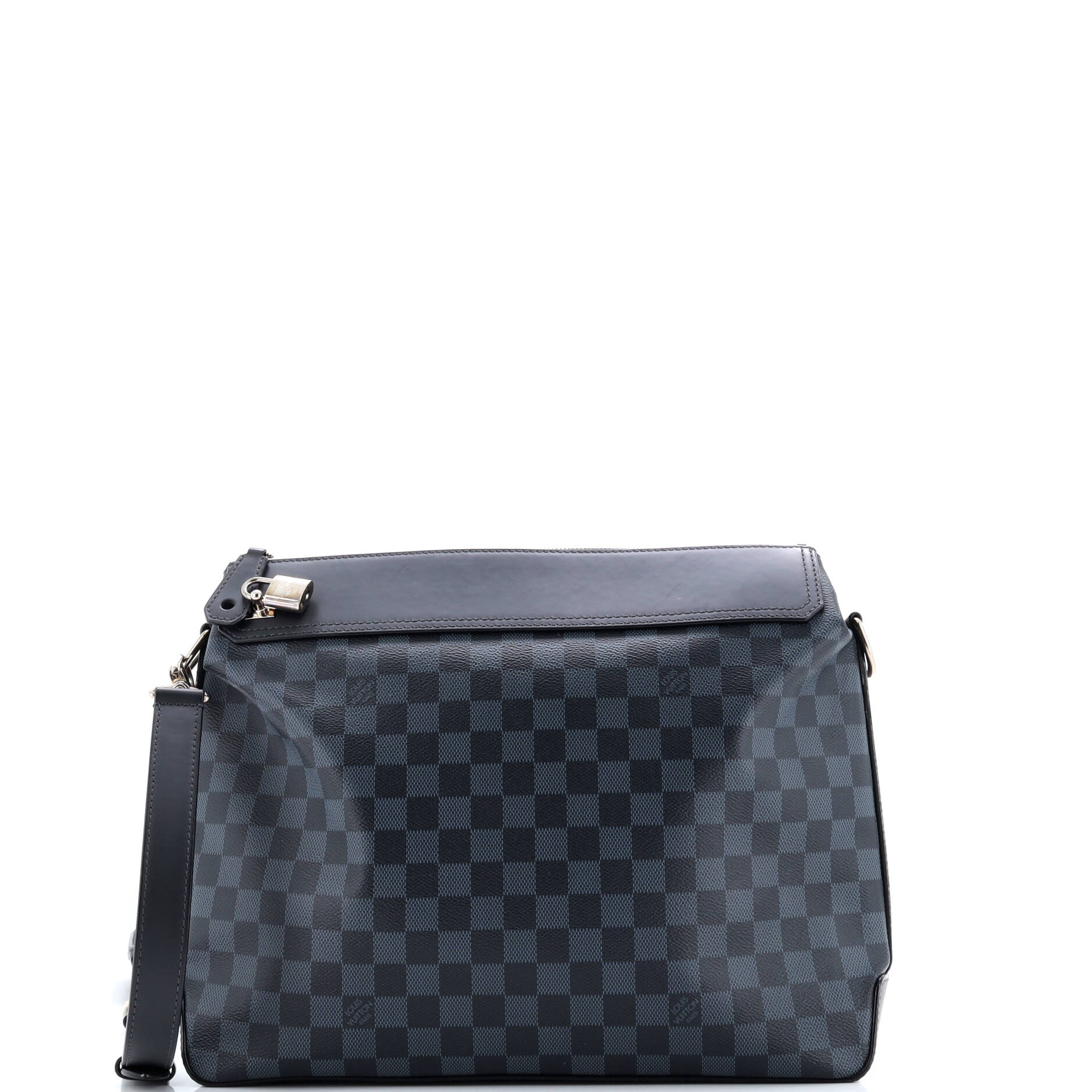 Pre-Loved Louis Vuitton Greenwich Messenger Bag Damier Cobalt