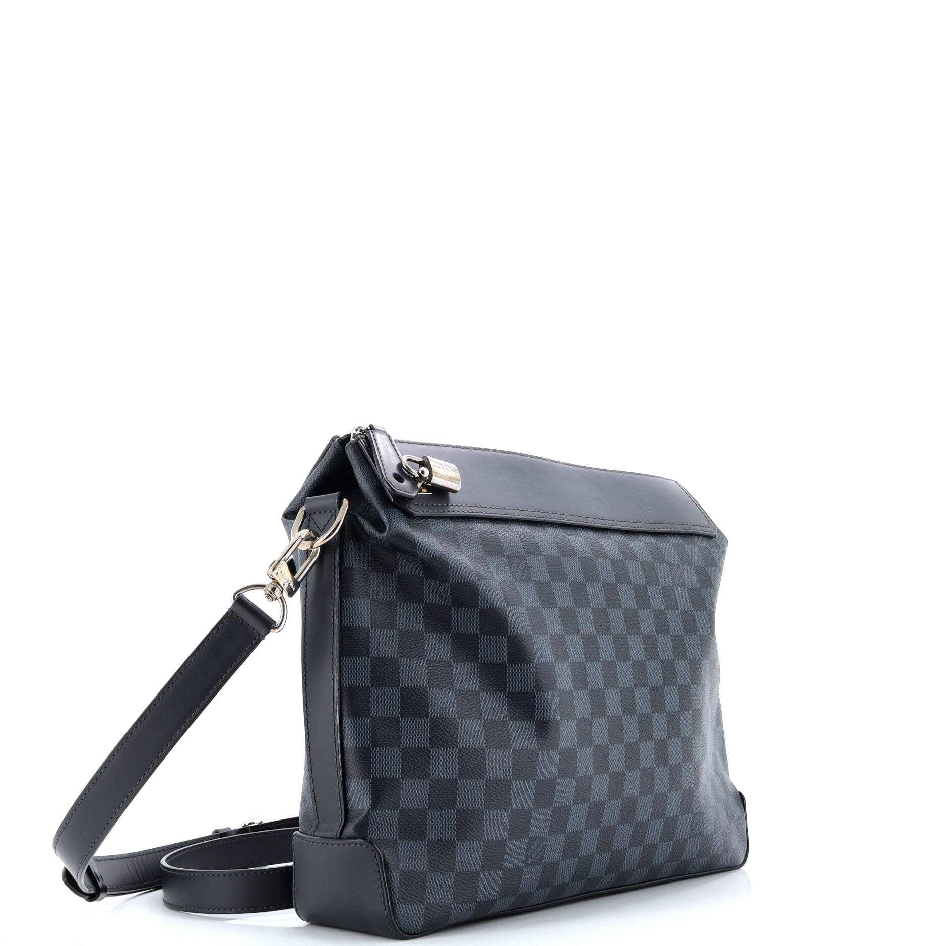 Pre-Loved Louis Vuitton Greenwich Messenger Bag Damier Cobalt - Image 2