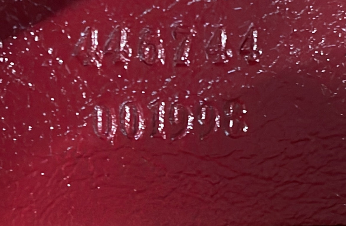 Pre-Loved Gucci GG Marmont Flap Bag Diagonal Quilted GG Canvas with Leather Mini - Image 13