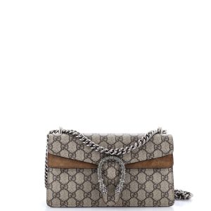 Pre-Loved Gucci Dionysus Bag GG Coated Canvas Small
