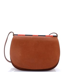 Pre-Loved Hermes Saut Bag Barenia Faubourg 25