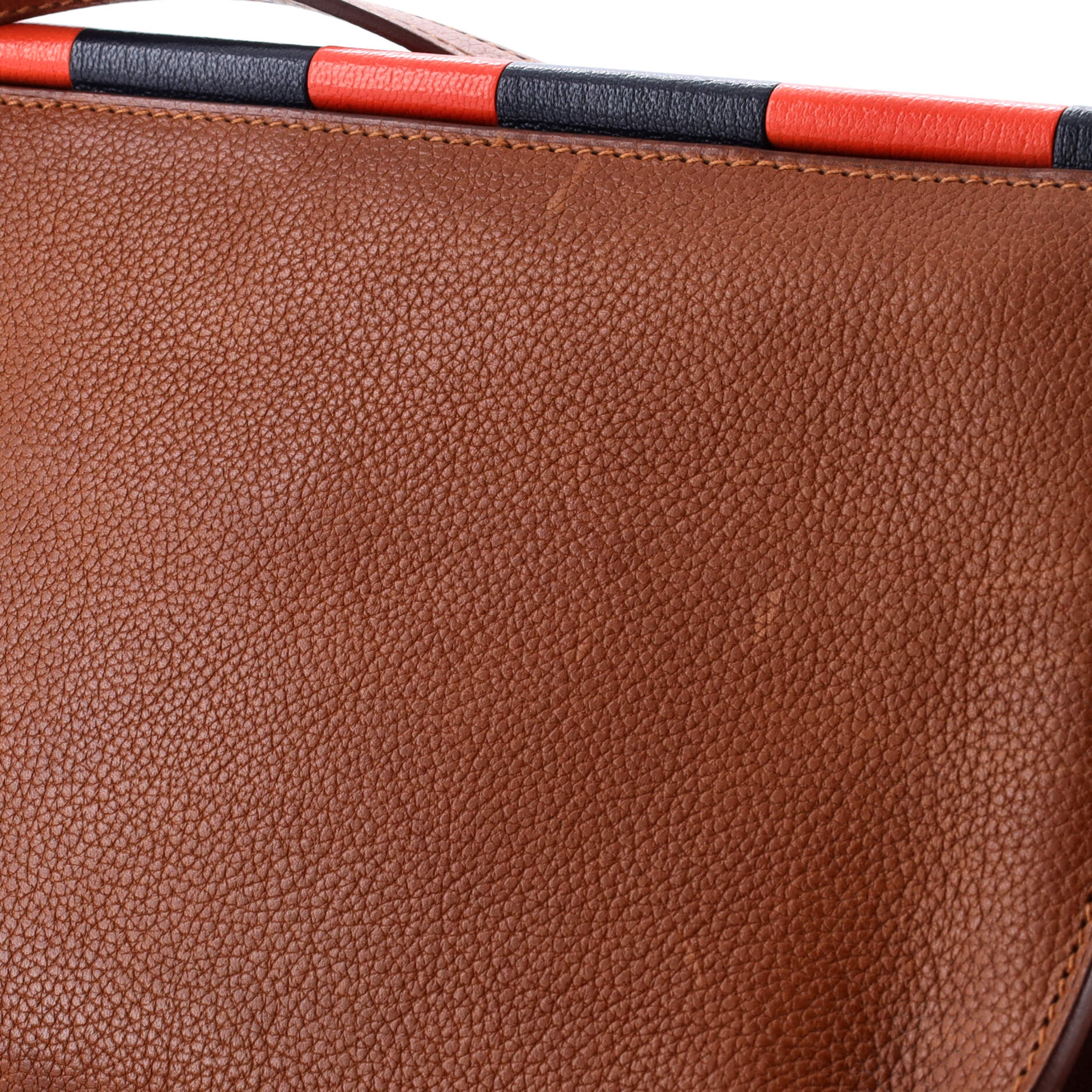 Pre-Loved Hermes Saut Bag Barenia Faubourg 25 - Image 7