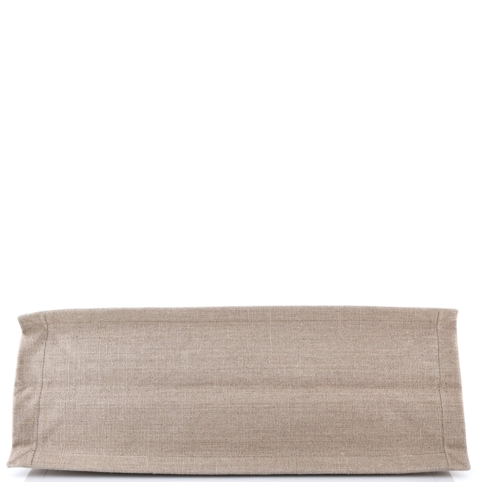 Pre-Loved Saint Laurent Rive Gauche Shopper Tote Canvas Large - Image 4