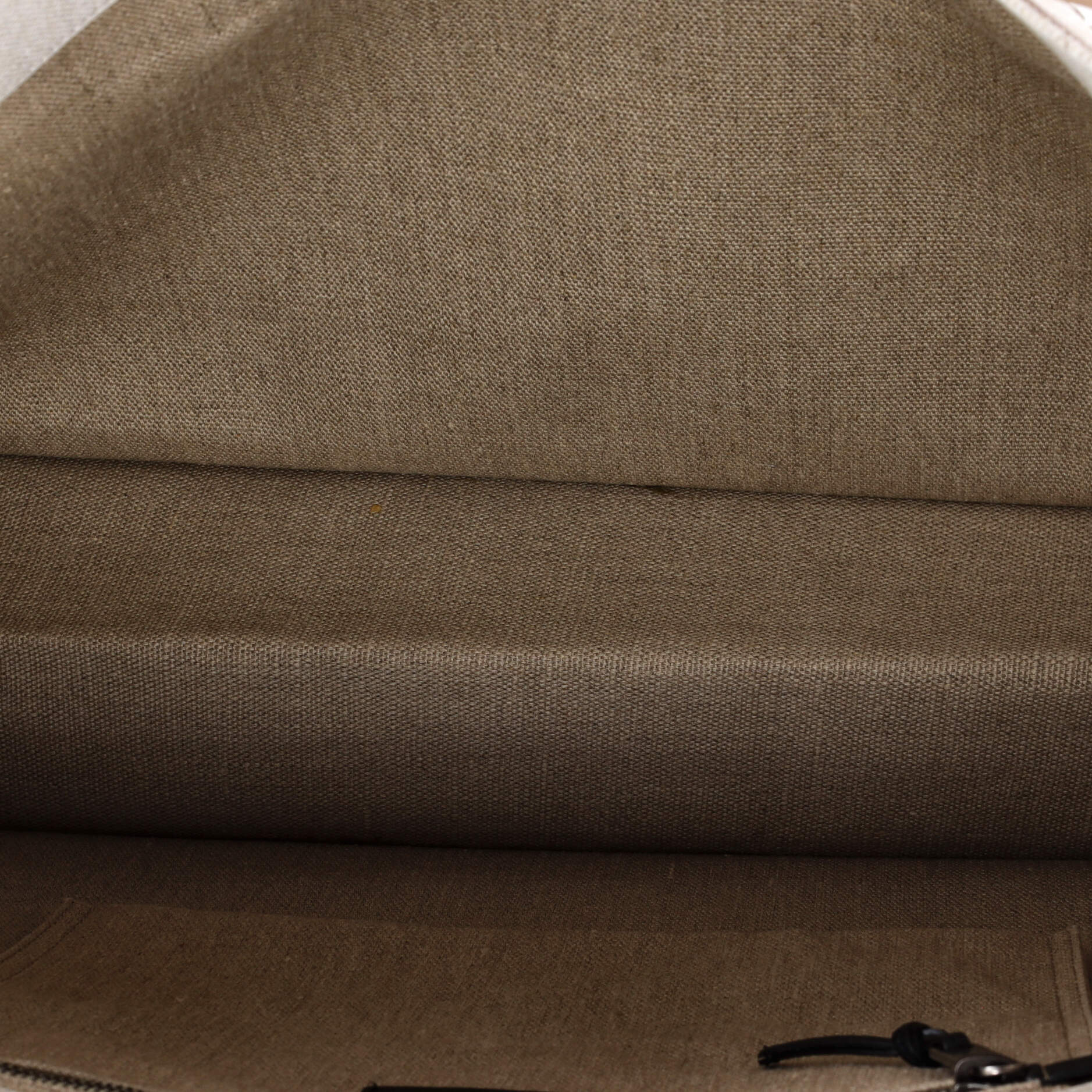 Pre-Loved Saint Laurent Rive Gauche Shopper Tote Canvas Large - Image 5