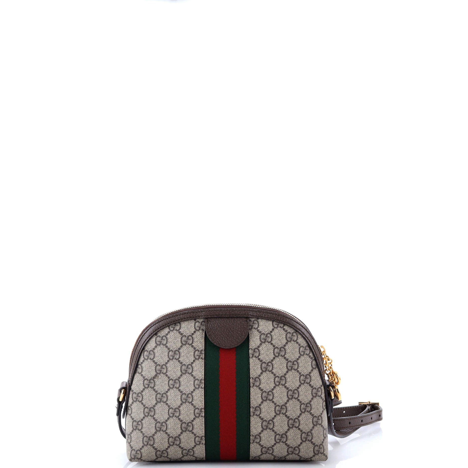 Pre-Loved Gucci Ophidia Dome Shoulder Bag GG Coated Canvas Small - Image 3