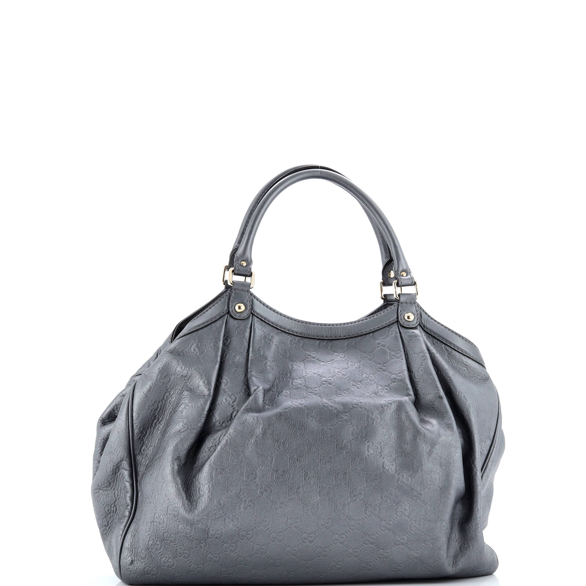 Pre-Loved Gucci Sukey Tote Guccissima Leather Large - Image 3