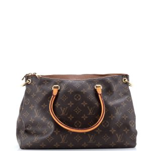Pre-Loved Louis Vuitton Pallas Tote Monogram Canvas with Leather
