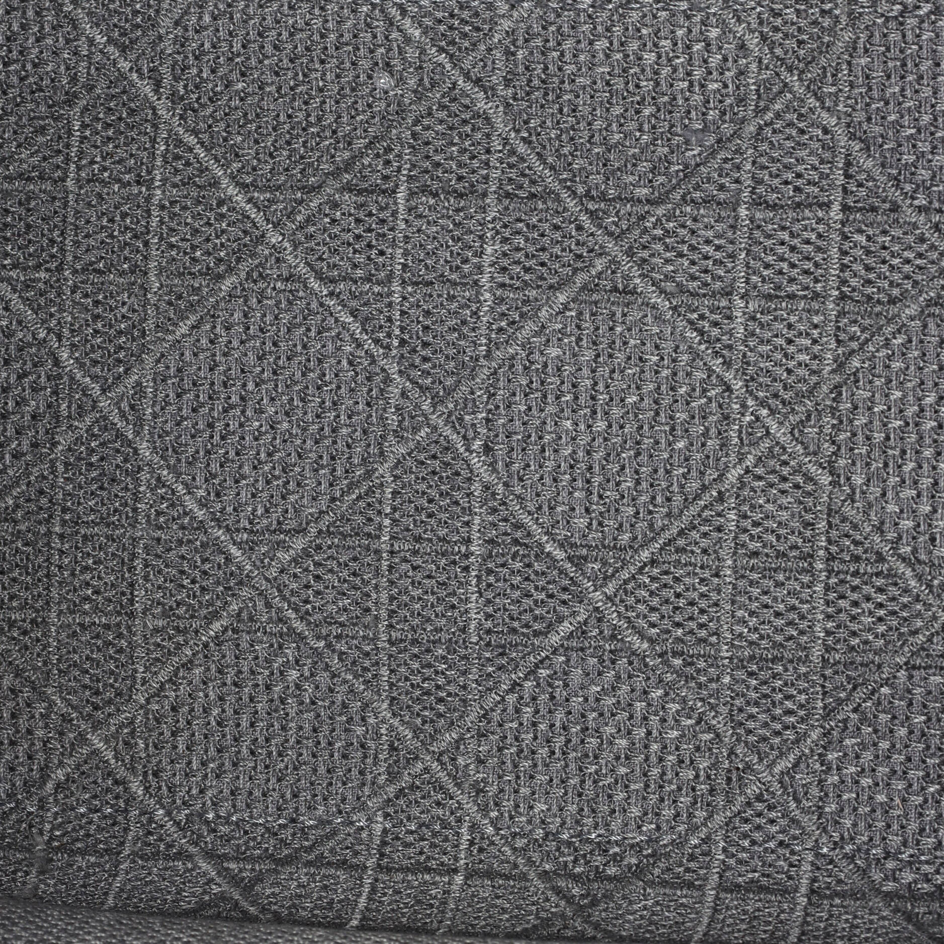 Pre-Loved Christian Dior Lady D-Lite Bag Cannage Embroidered Canvas Medium - Image 5