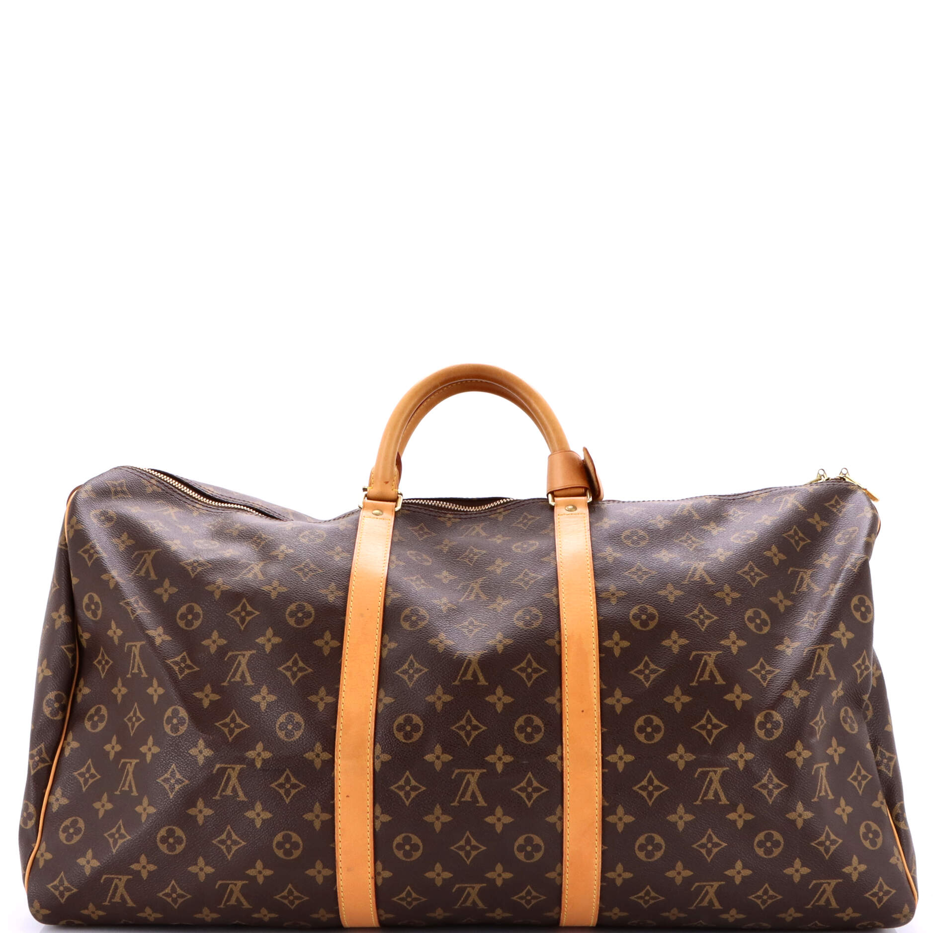 Pre-Loved Louis Vuitton Keepall Bag Monogram Canvas 60 - Image 3