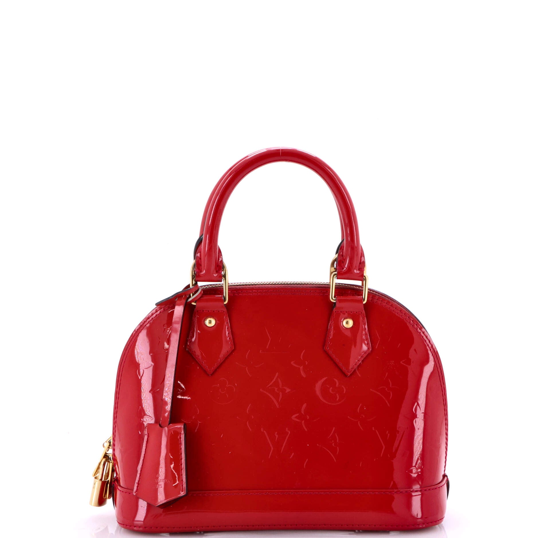 Pre-Loved Louis Vuitton Alma Handbag Monogram Vernis BB