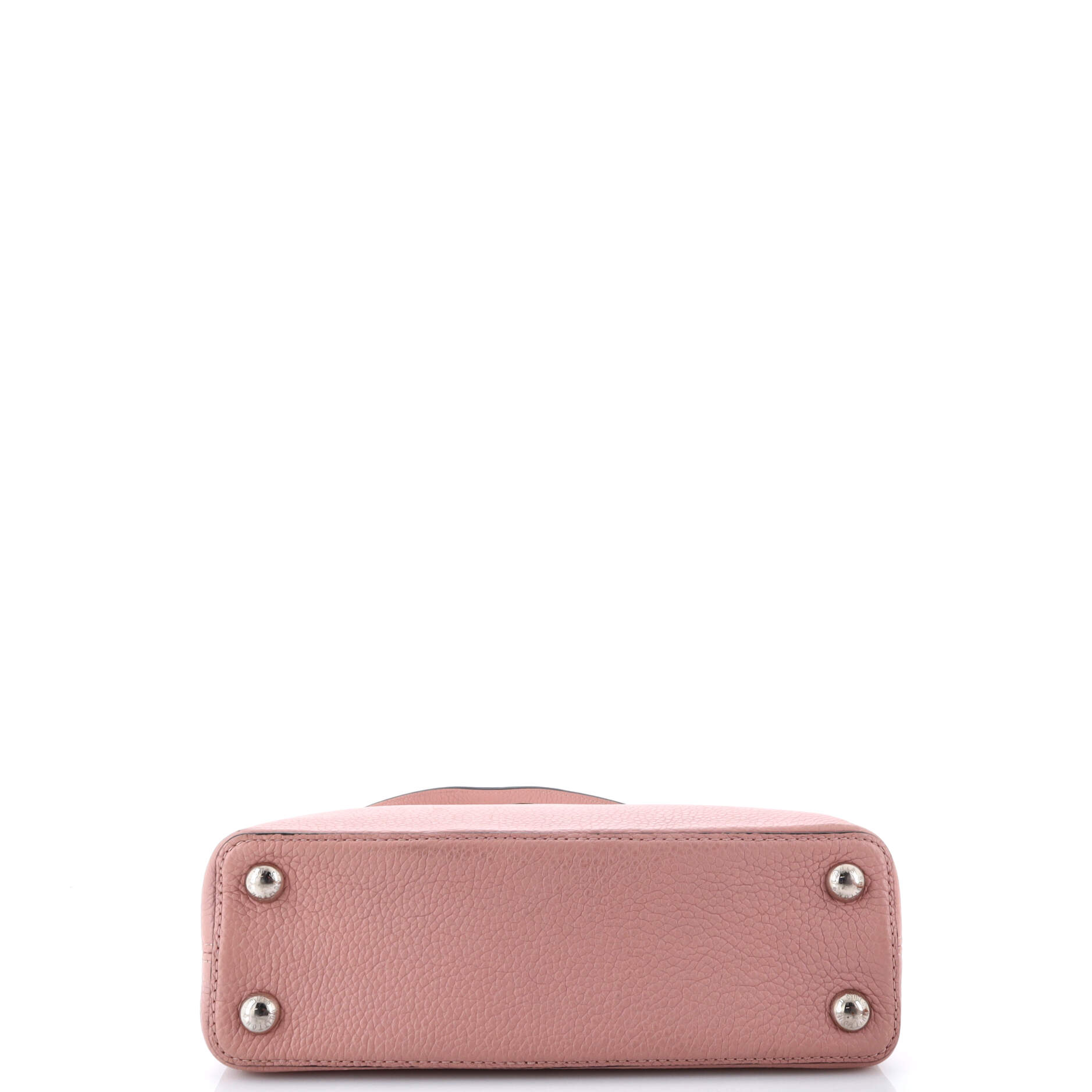 Pre-Loved Louis Vuitton Capucines Bag Leather BB - Image 4