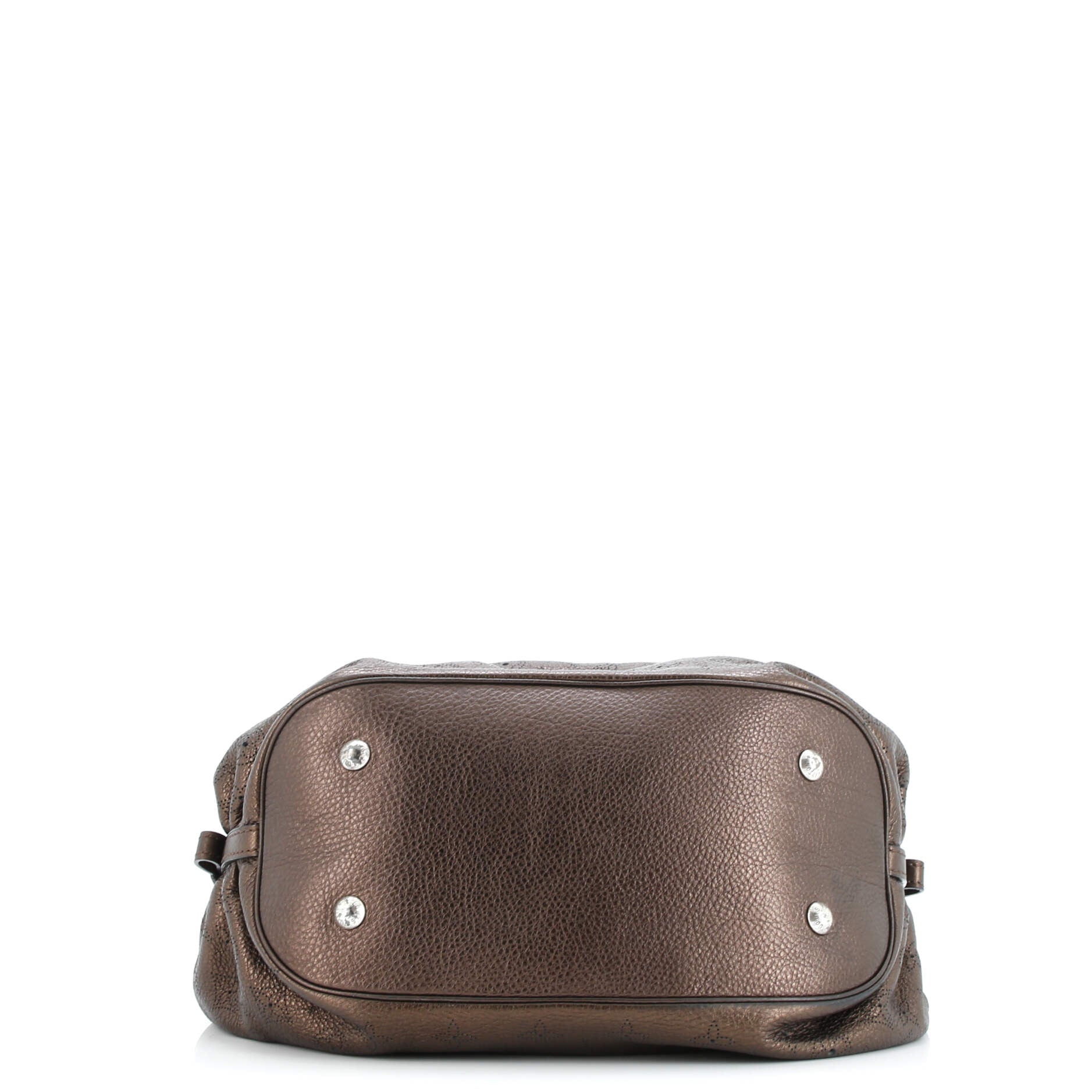 Pre-Loved Louis Vuitton L Hobo Mahina Leather - Image 4