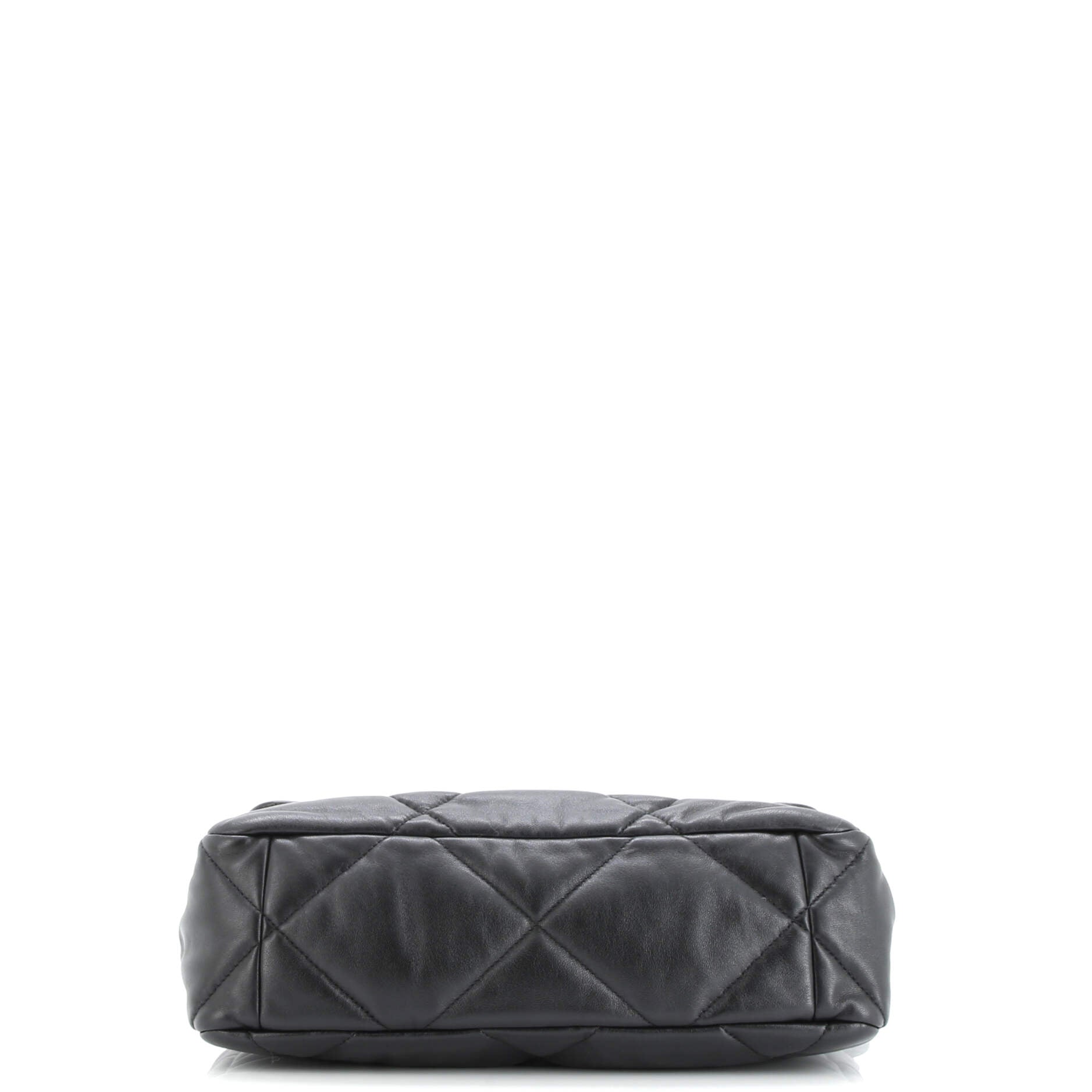 Pre-Loved Chanel 19 Flap Bag Quilted Leather Large - Image 5