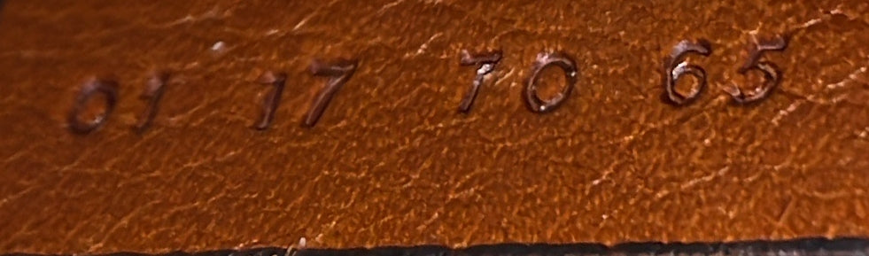 Pre-Loved Chloe Hudson Handbag Whipstitch Leather Small - Image 7