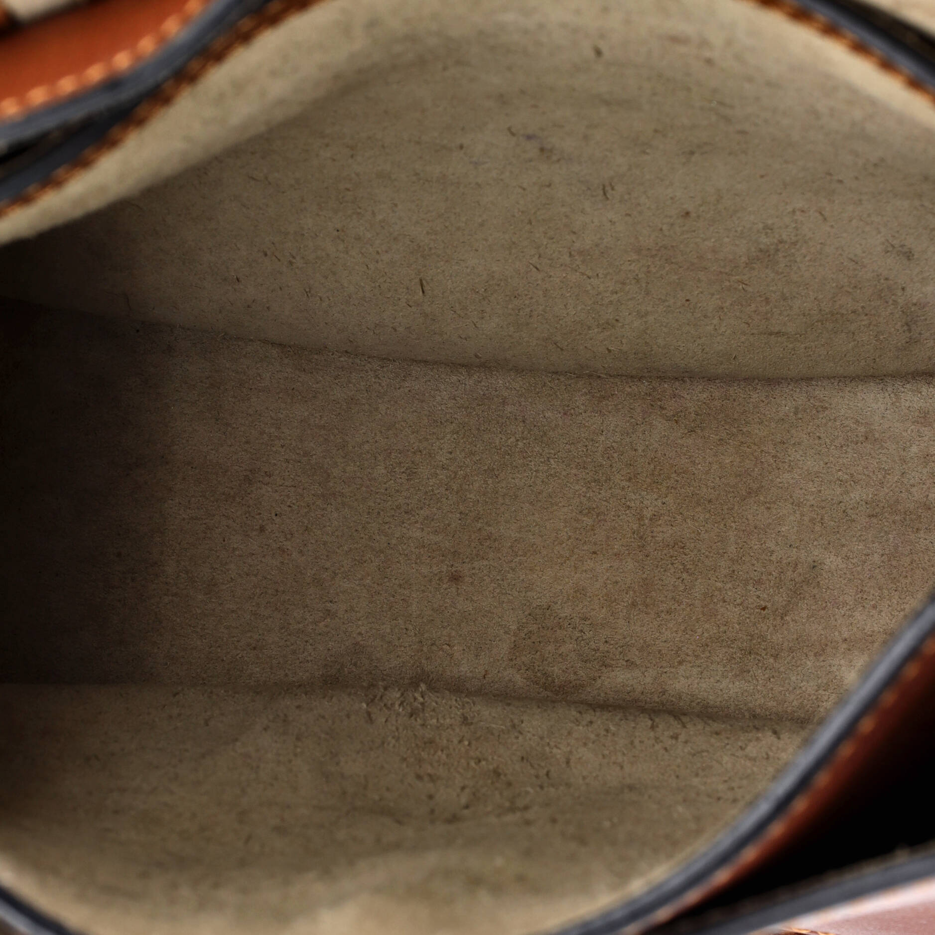 Pre-Loved Chloe Hudson Handbag Whipstitch Leather Small - Image 5