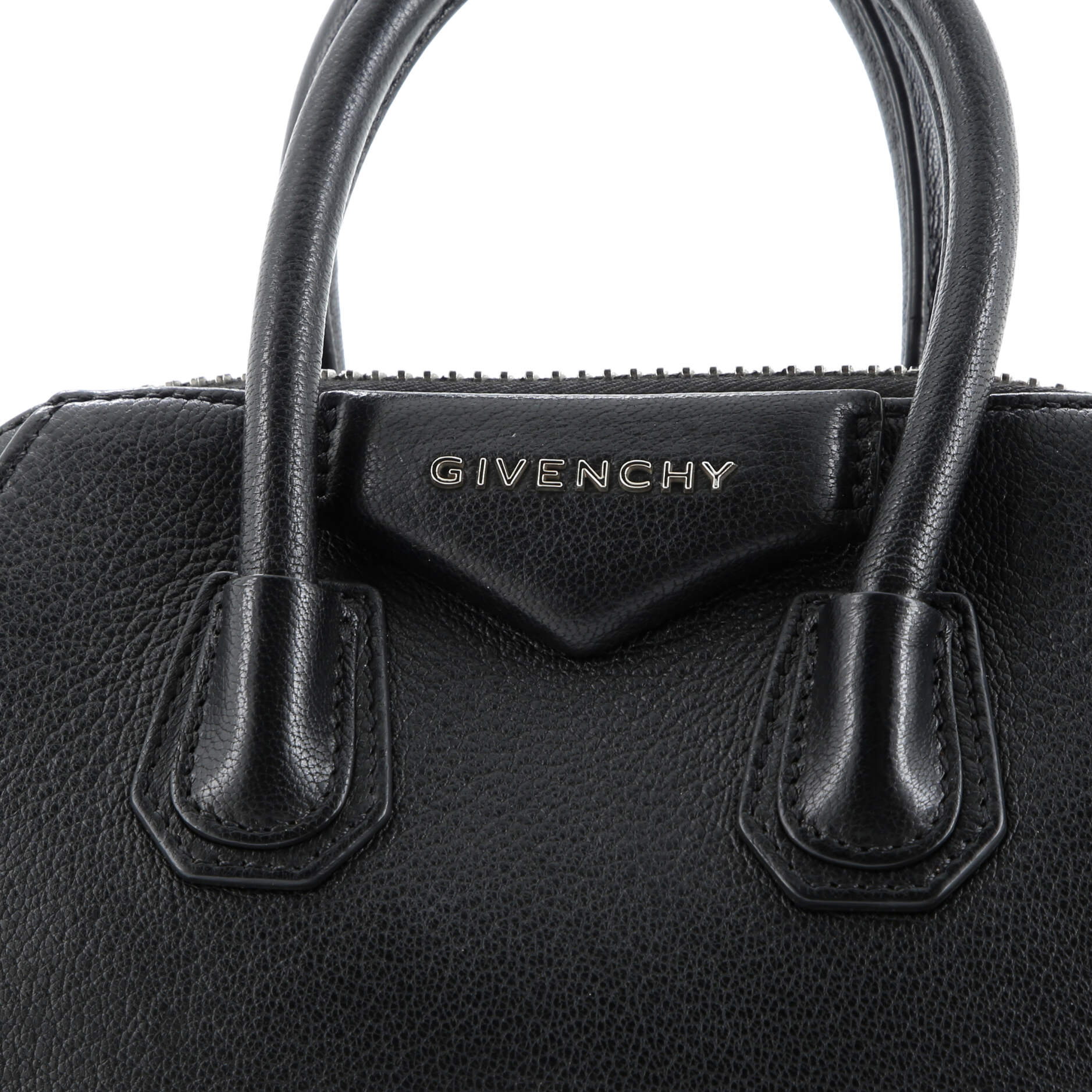 Pre-Loved Givenchy Antigona Bag Leather Mini - Image 6