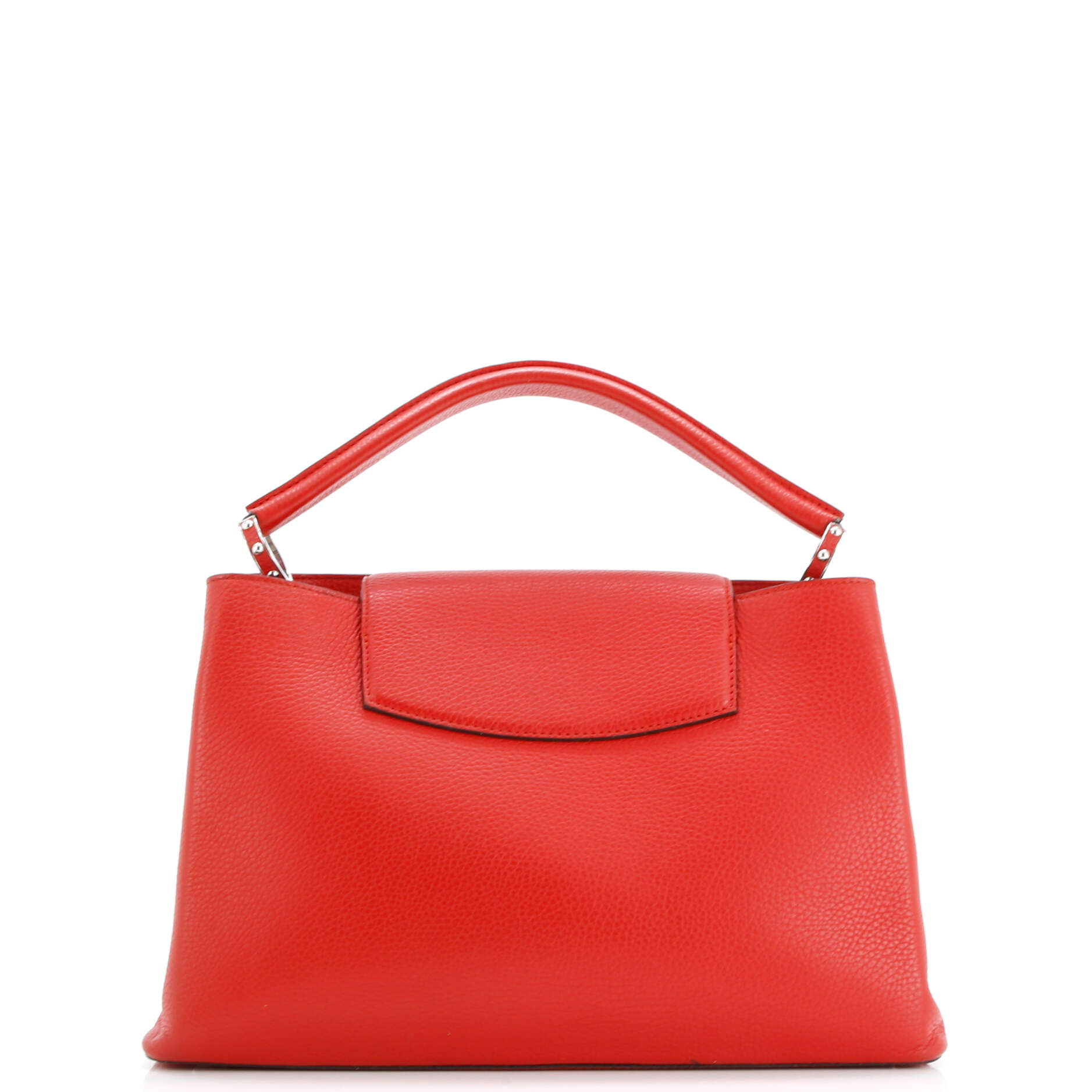 Pre-Loved Louis Vuitton Capucines Bag Leather MM - Image 3