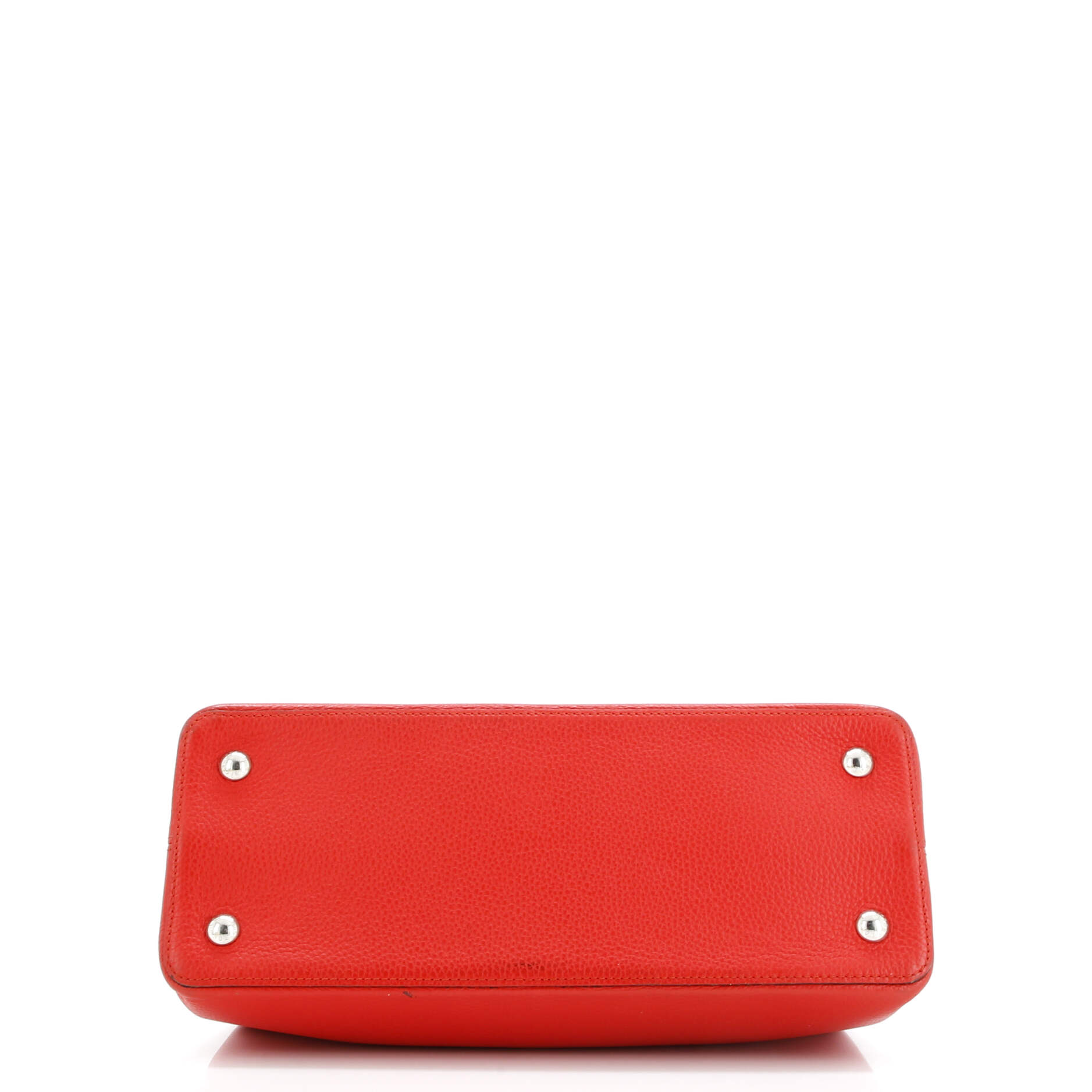 Pre-Loved Louis Vuitton Capucines Bag Leather MM - Image 4