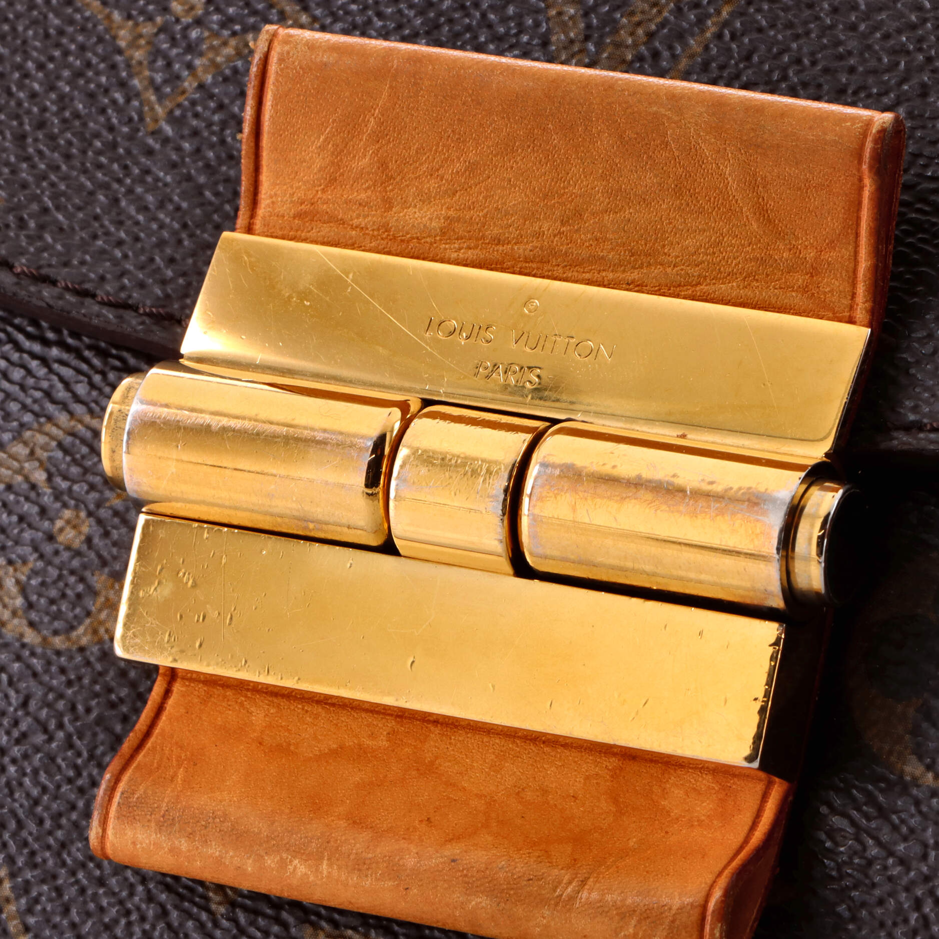 Pre-Loved Louis Vuitton Olympe Handbag Monogram Canvas - Image 6