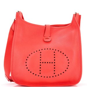 Pre-Loved Hermes Evelyne Bag Gen III Clemence GM
