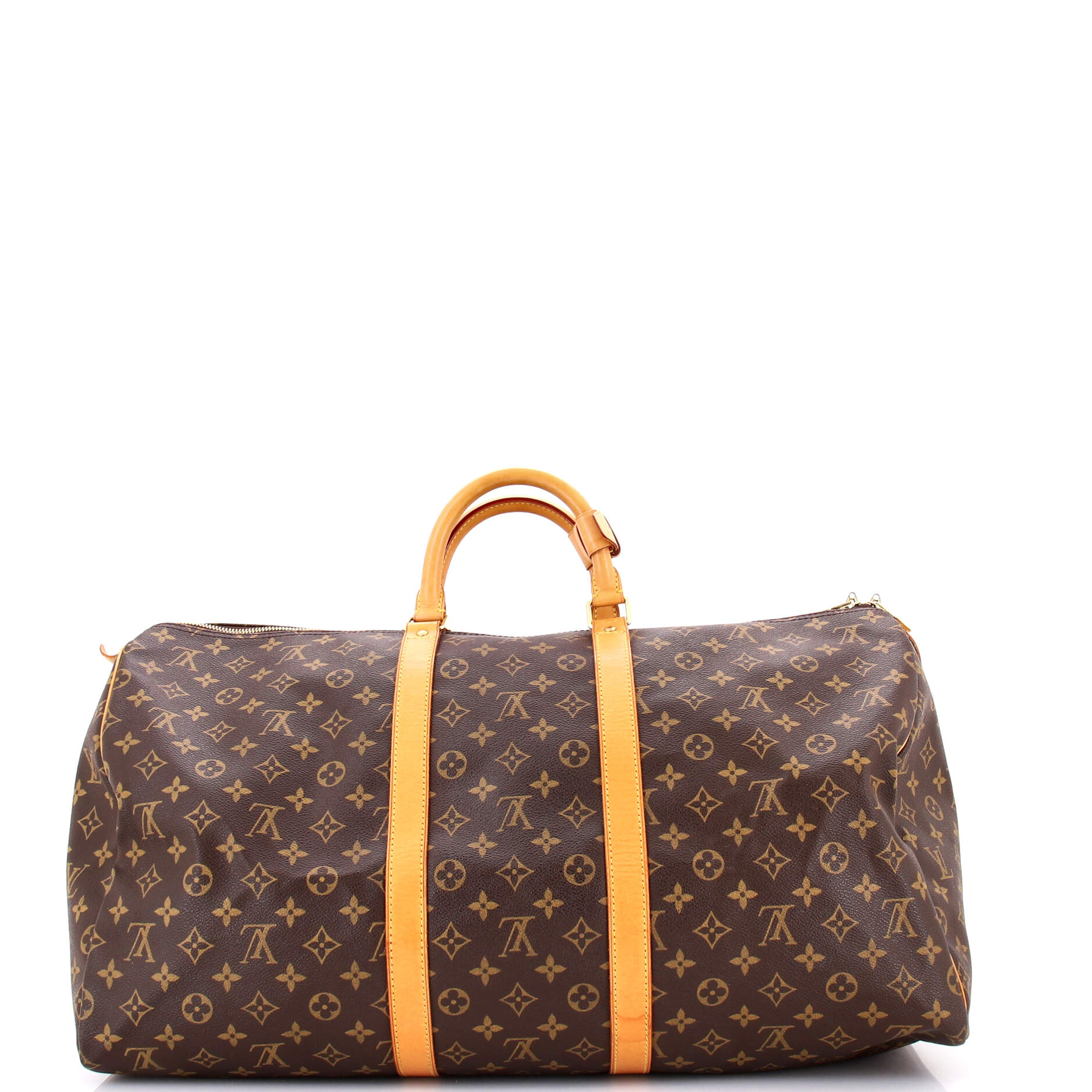 Pre-Loved Louis Vuitton Keepall Bag Monogram Canvas 55 - Image 3