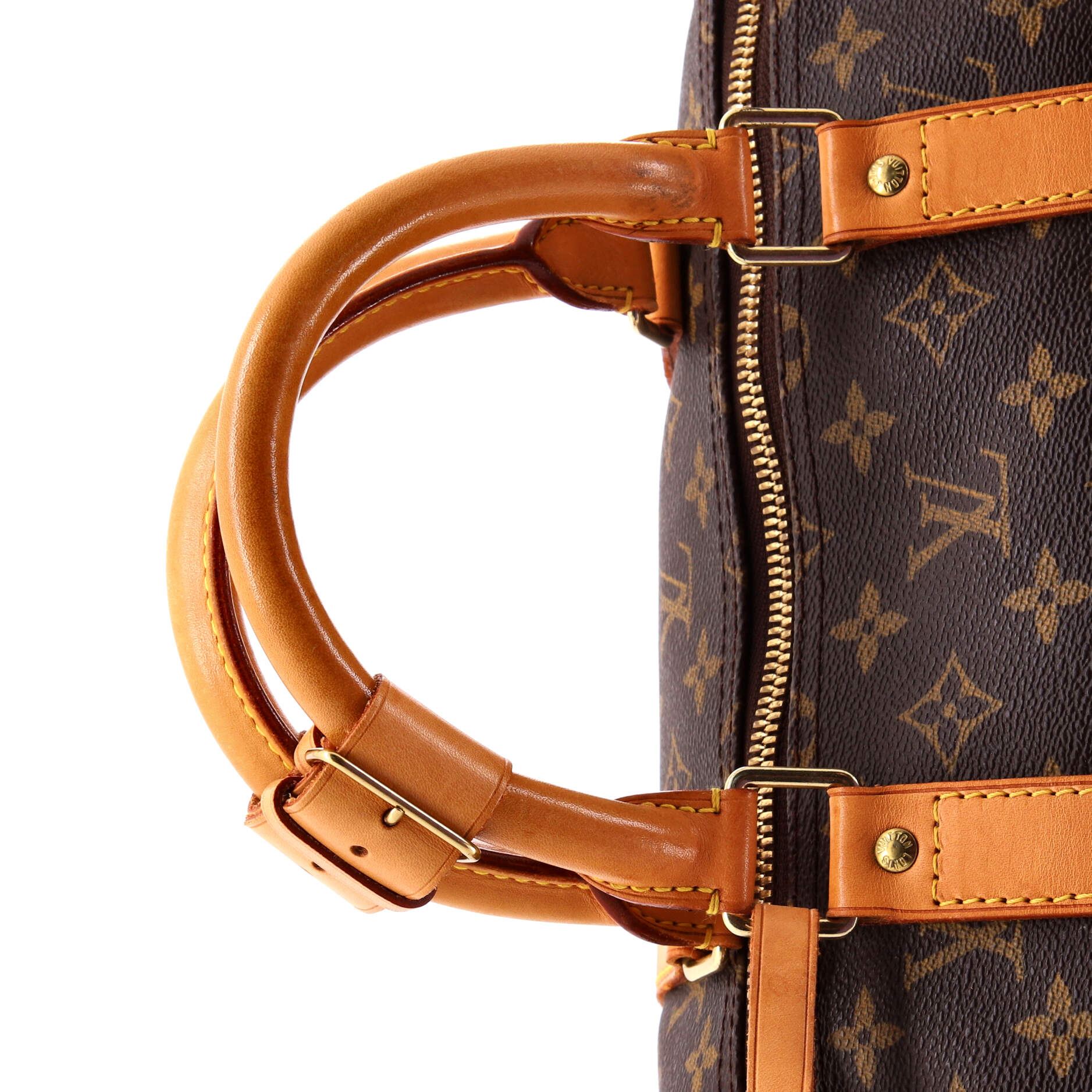 Pre-Loved Louis Vuitton Keepall Bag Monogram Canvas 55 - Image 7
