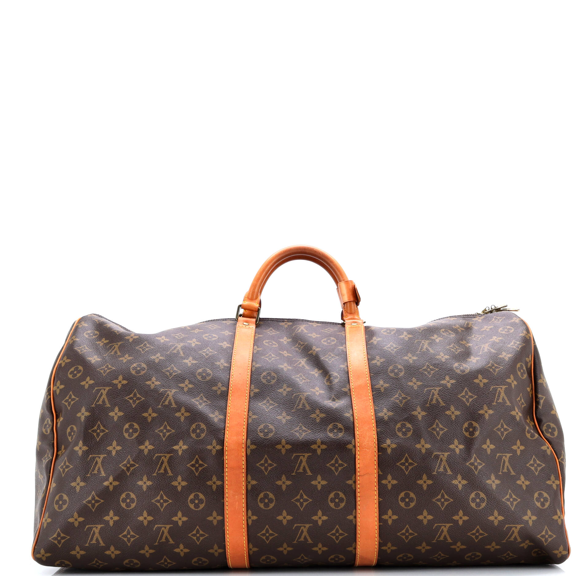 Pre-Loved Louis Vuitton Keepall Bag Monogram Canvas 60 - Image 3
