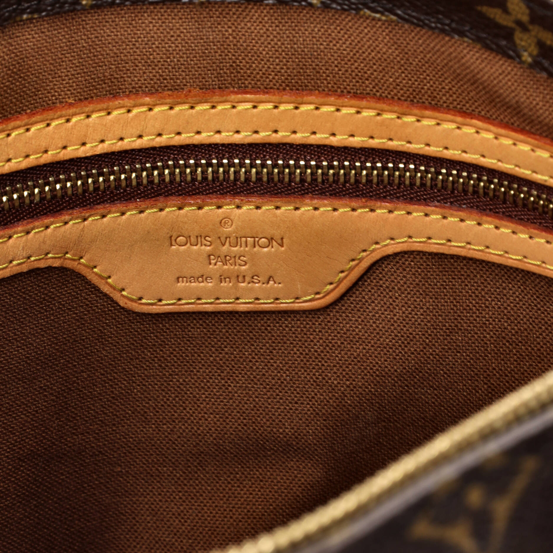 Pre-Loved Louis Vuitton Cabas Piano Monogram Canvas - Image 7