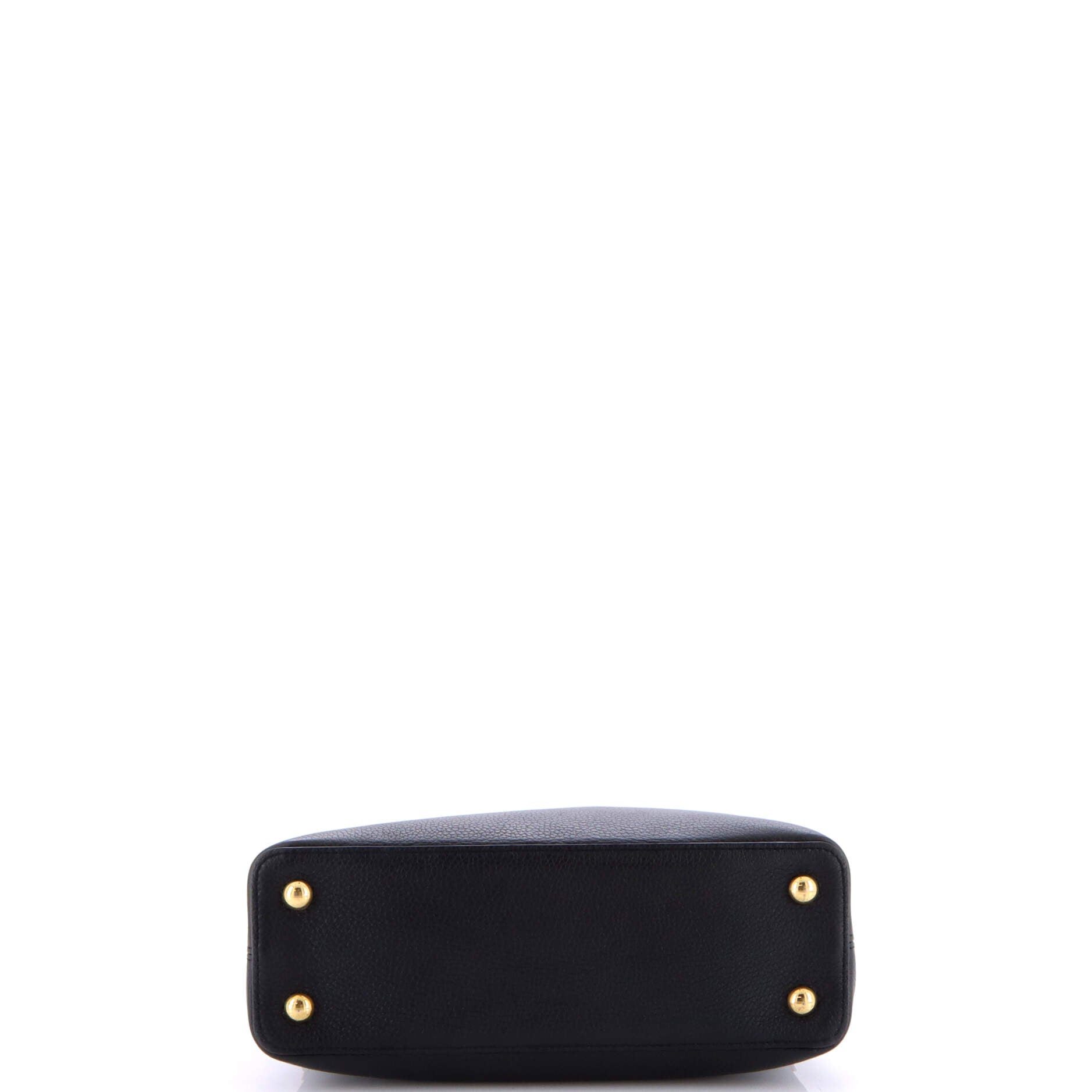 Pre-Loved Louis Vuitton Capucines Bag Leather with Fringe Detail PM - Image 4