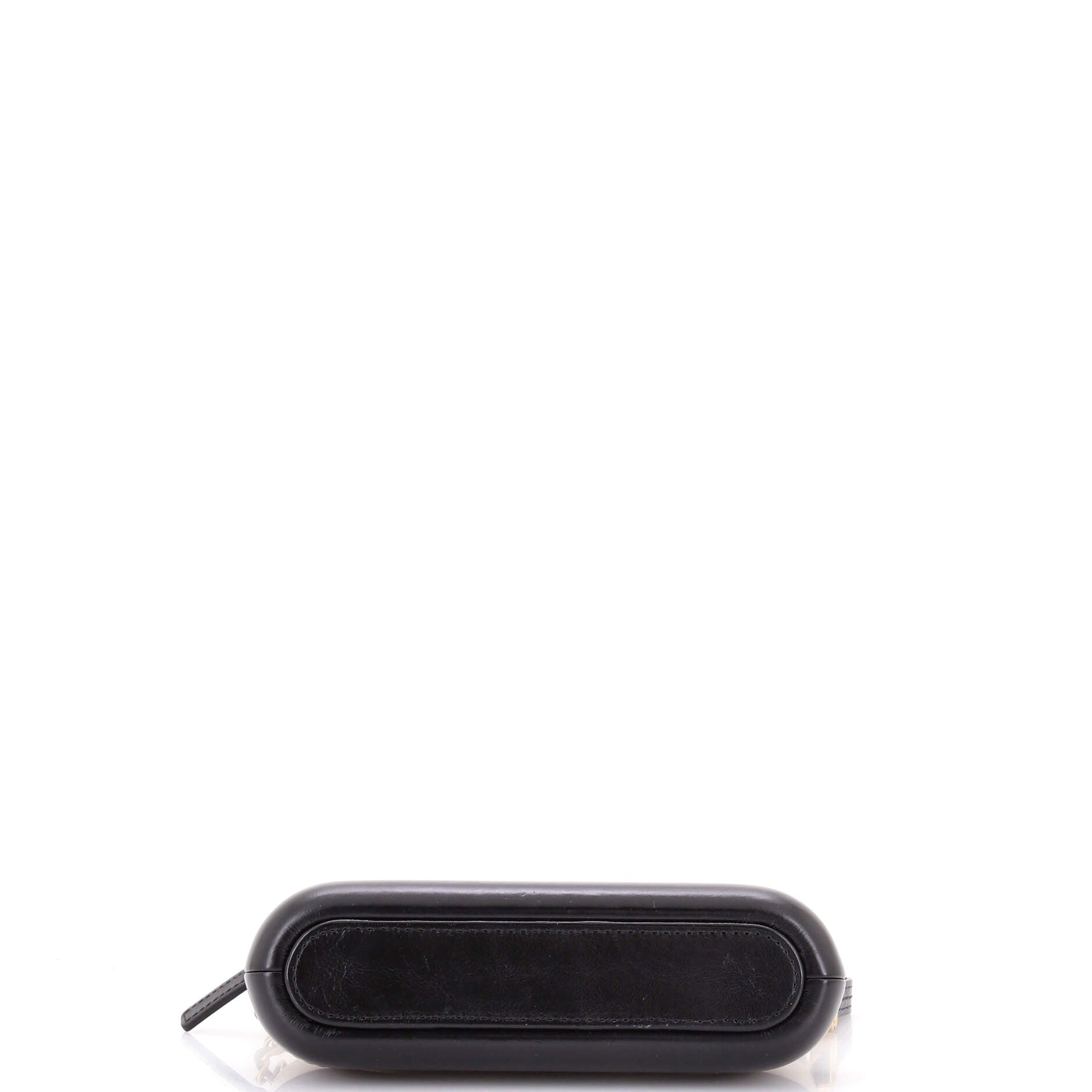 Pre-Loved Chanel Gabrielle Double Zip Clutch with Chain Quilted Aged Calfskin - Image 4