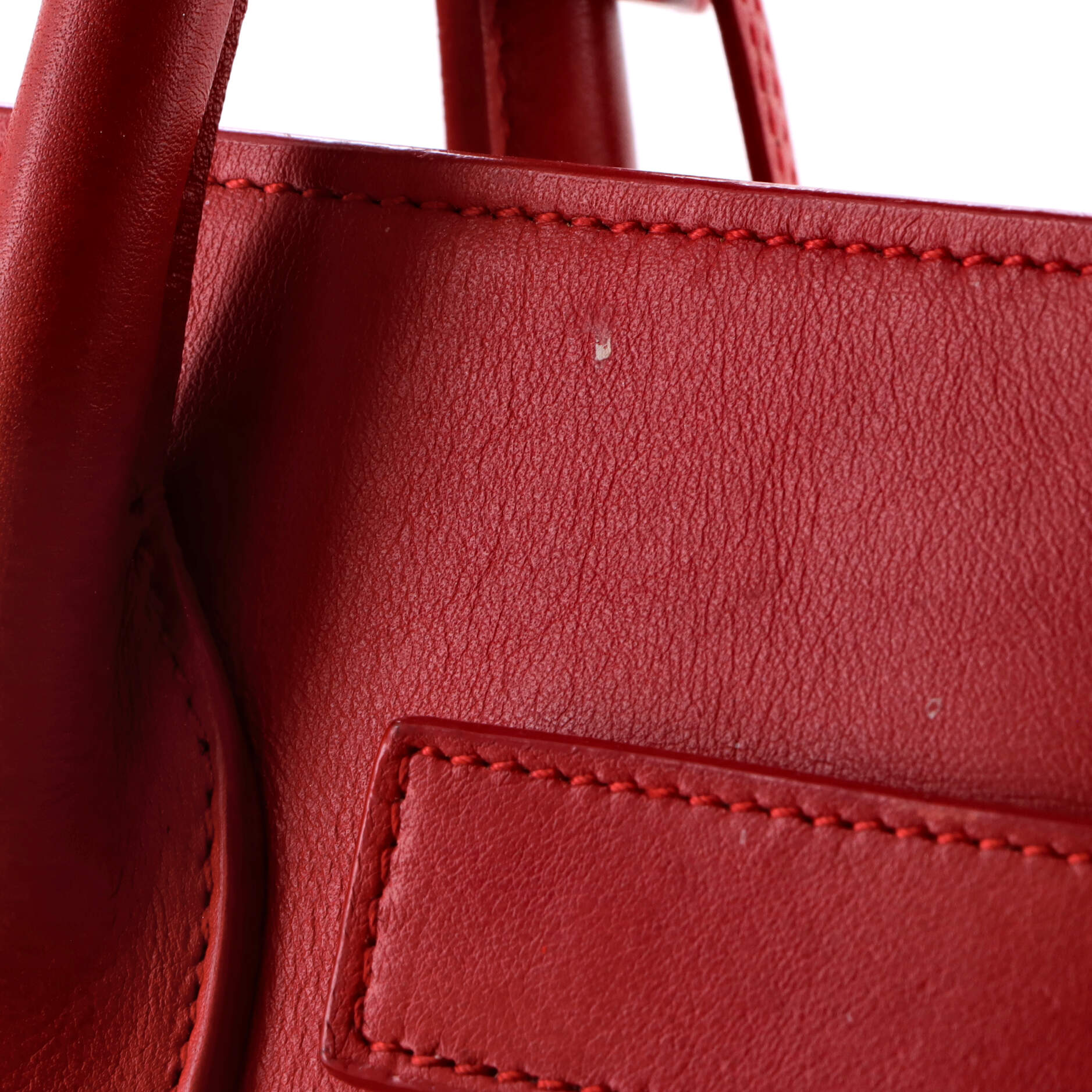 Pre-Loved Saint Laurent Sac de Jour Bag Leather Small - Image 6