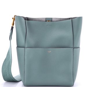 Pre-Loved Celine Sangle Seau Bag Calfskin Large